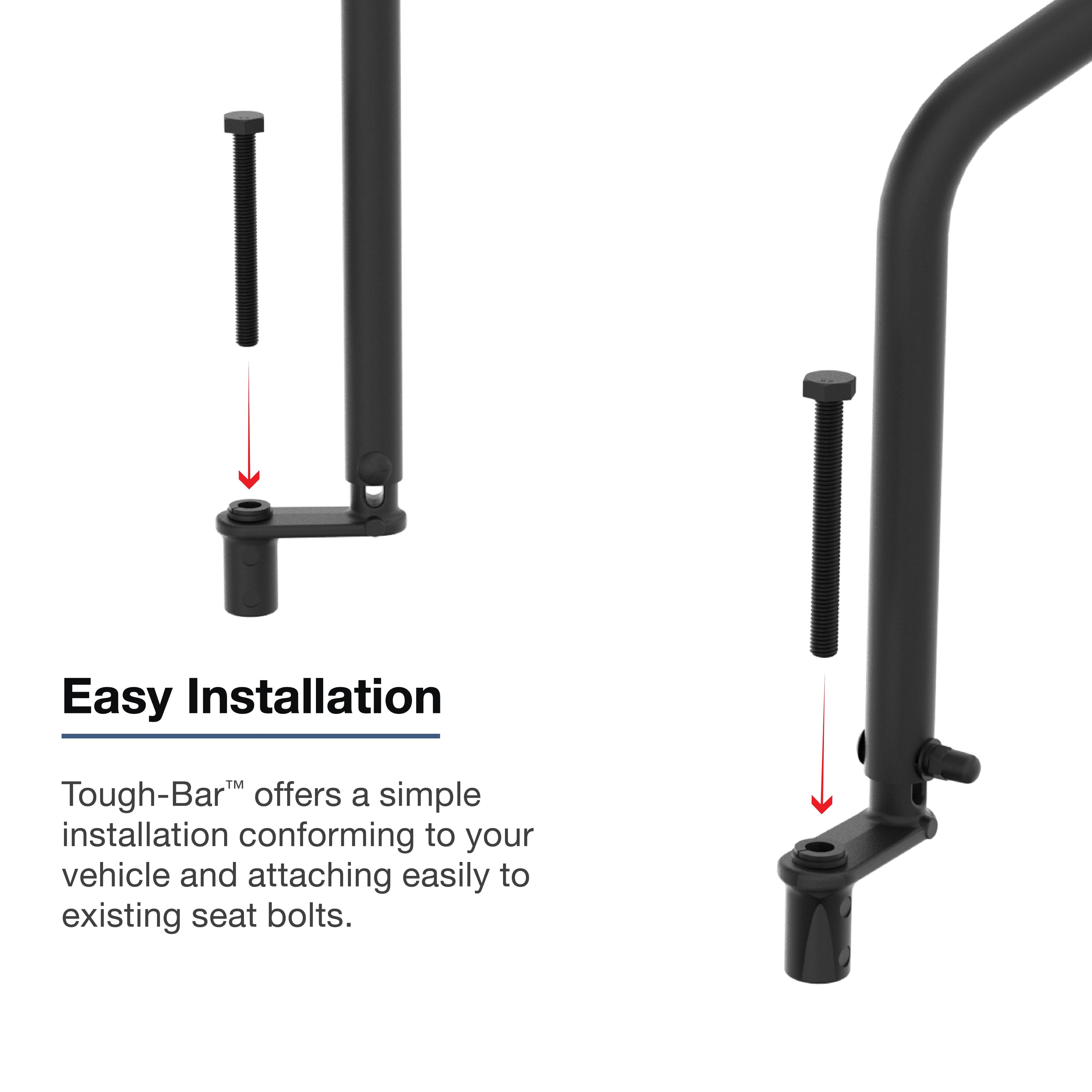 RAM® Tough-Bar™ for '22-26 GMC Sierra (Top Vents) 13.4" (34 cm) Display