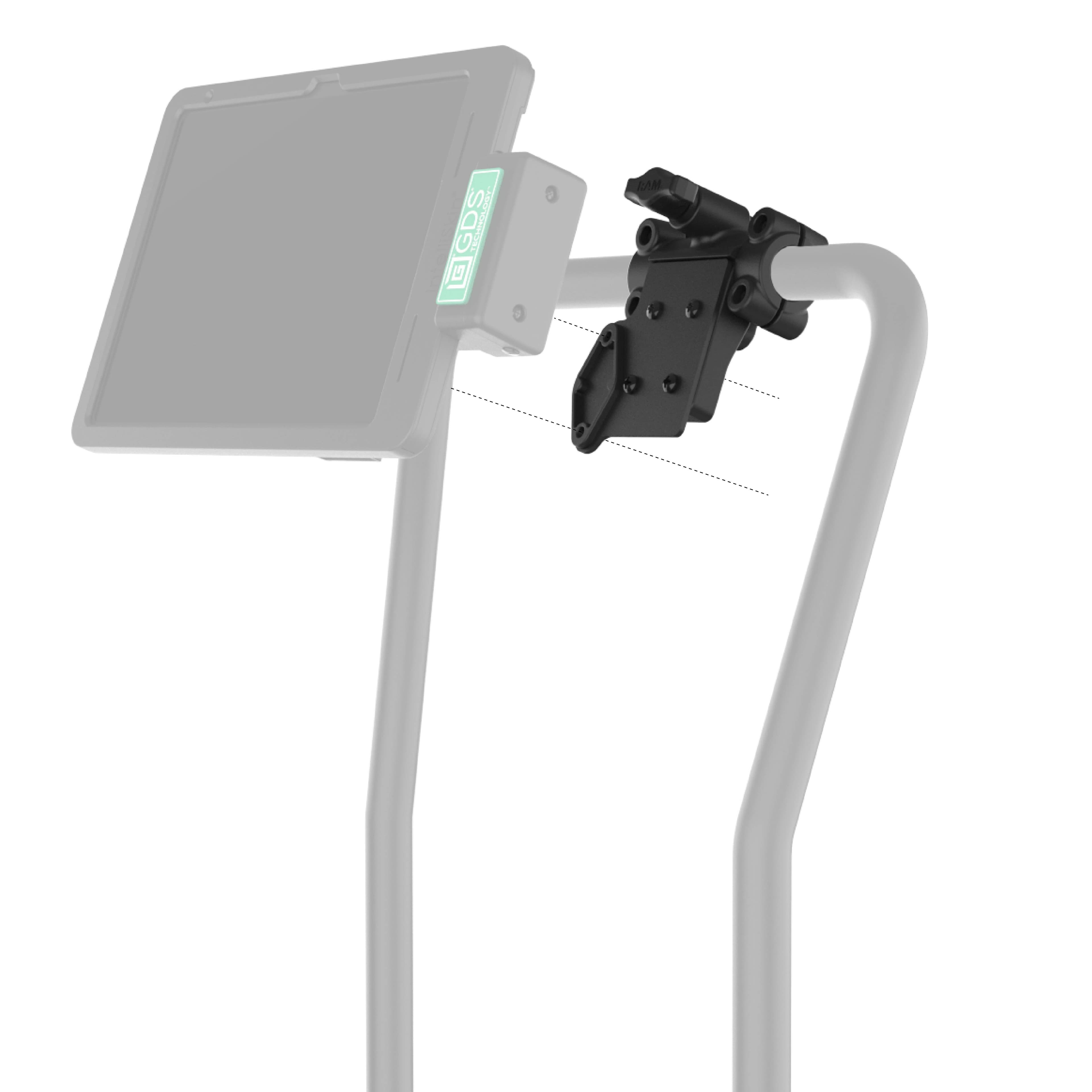 RAM® Friction Hinge Mount with Short Bracket for Tough-Bar™