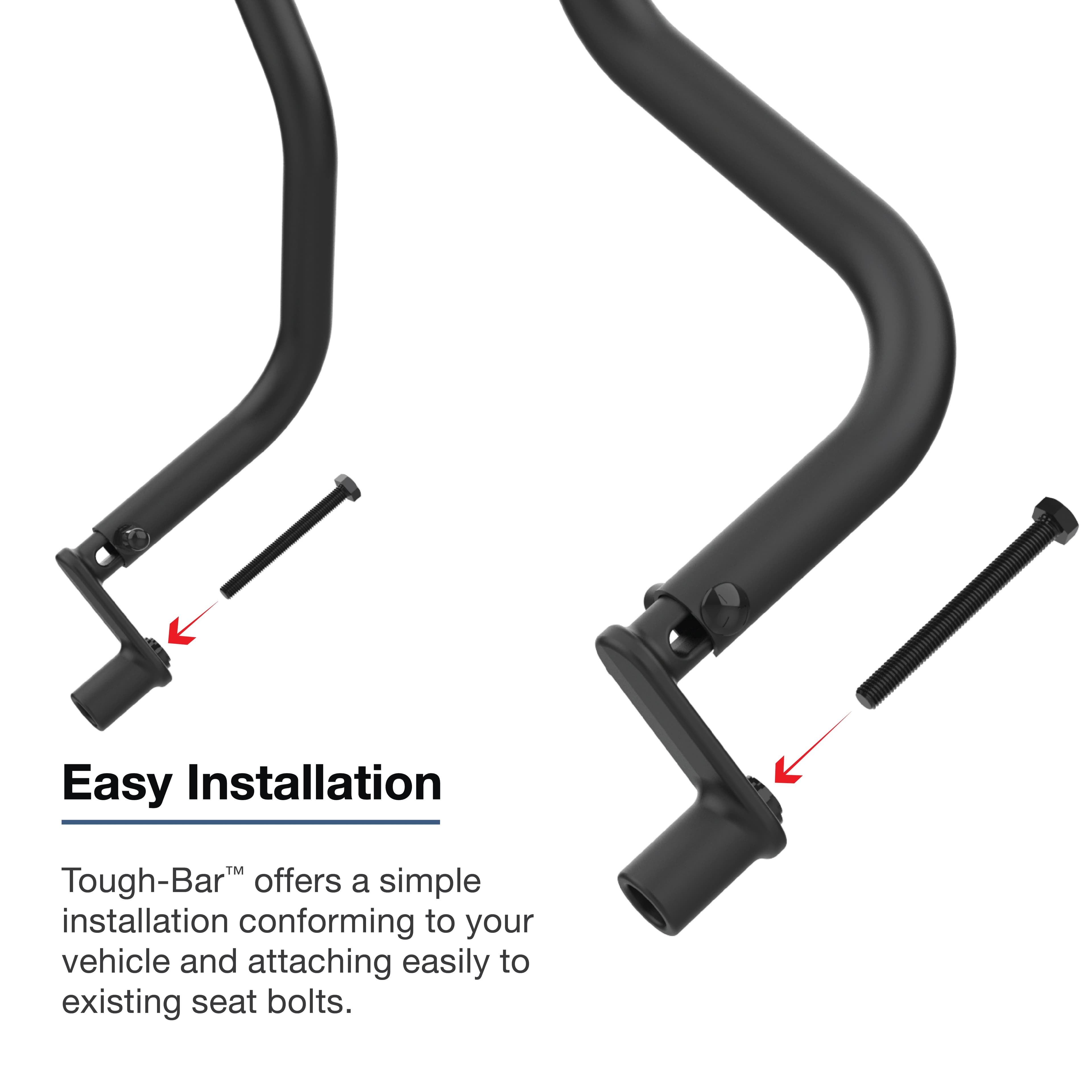 RAM® Tough-Bar™ for '19-26 Ram 2500 - 5500 - 5" (12.7 cm), 8.4" (21.3 cm) & 12" (30.5 cm) Display