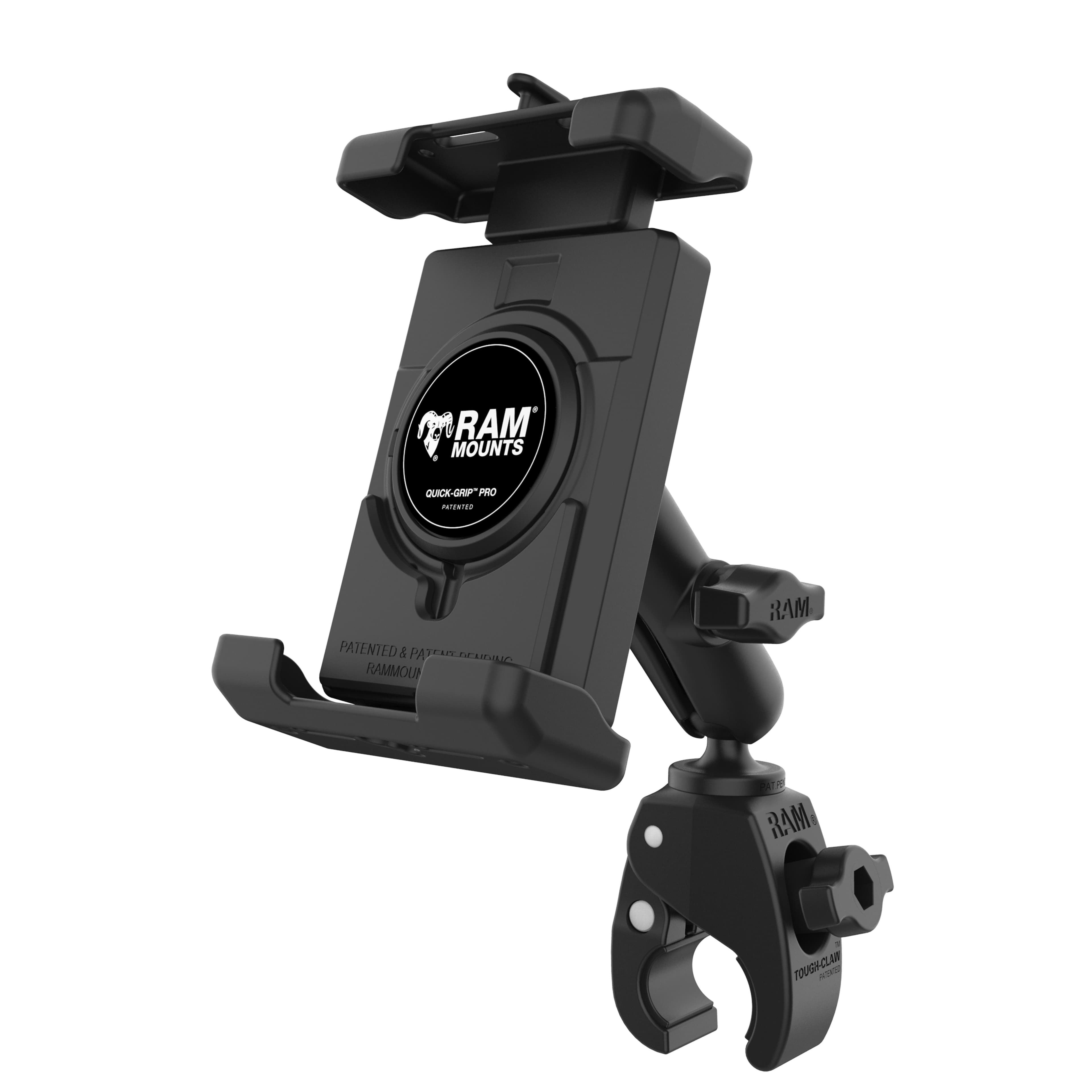 RAM® Quick-Grip™ Pro XL Phone Mount with Small Tough-Claw™ Base - Medium