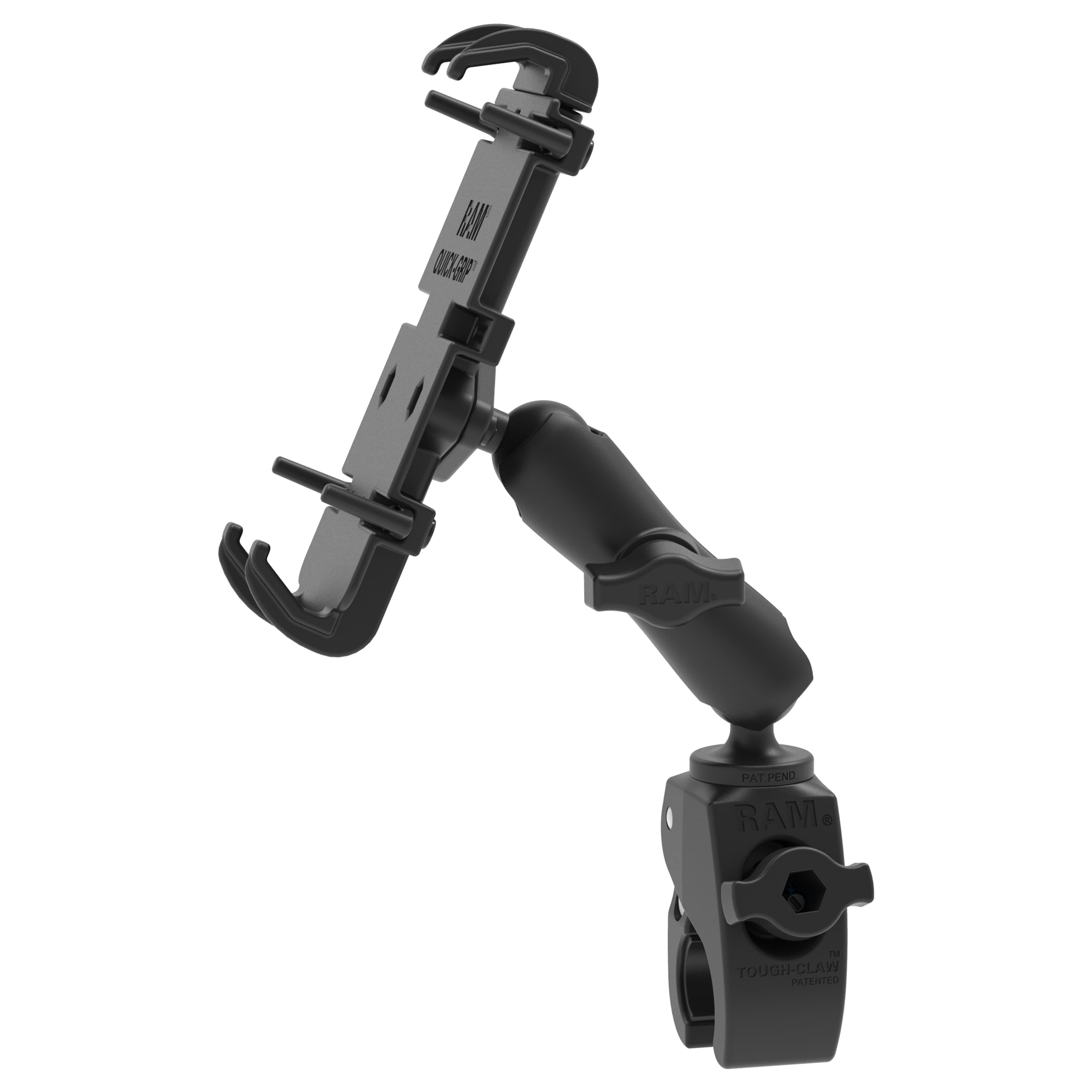 RAM® Quick-Grip™ XL Phone Mount with Small Tough-Claw™ Base - Medium