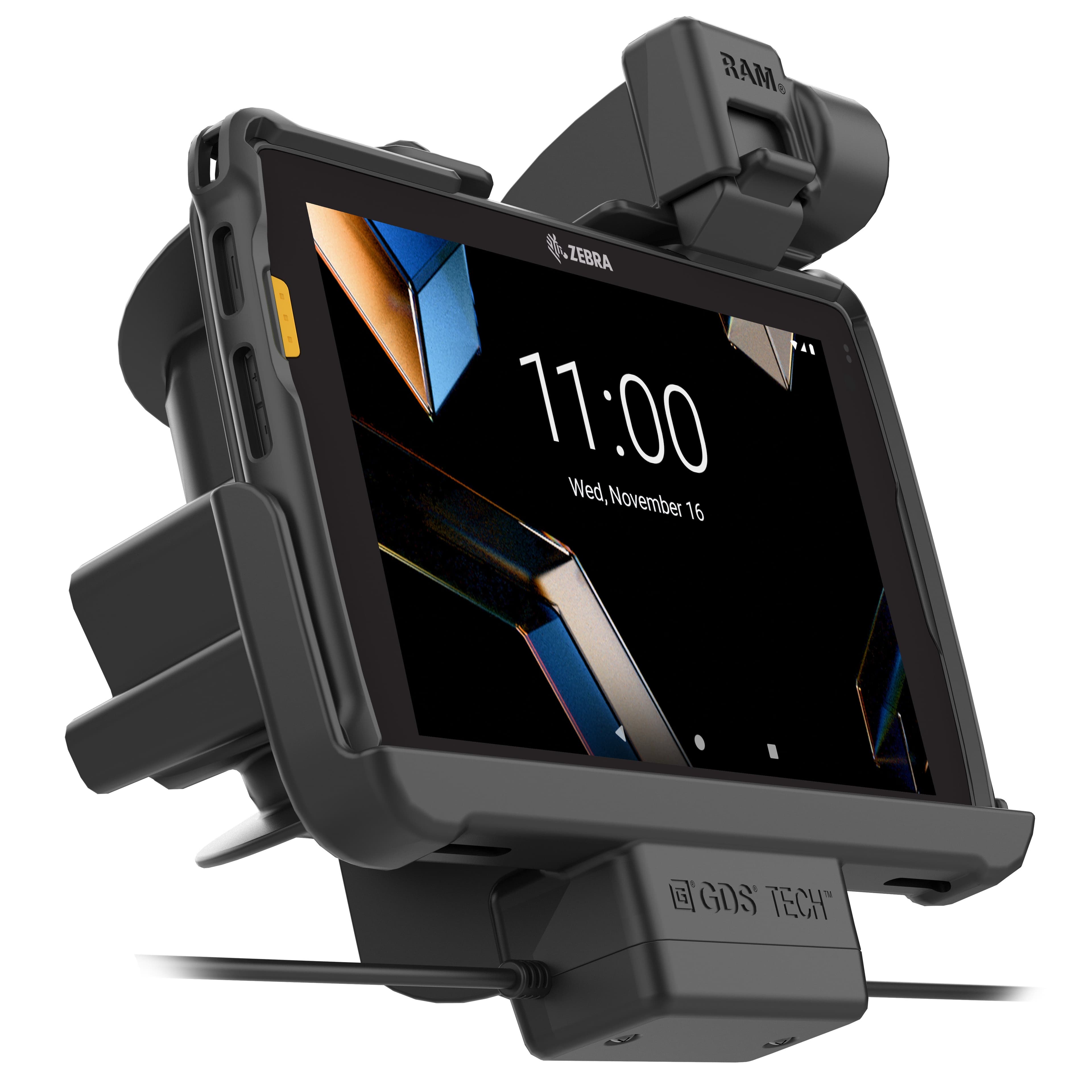 Locking RAM® Tough-Dock™ Power + Data for Zebra ET401 8" (20.3 cm)