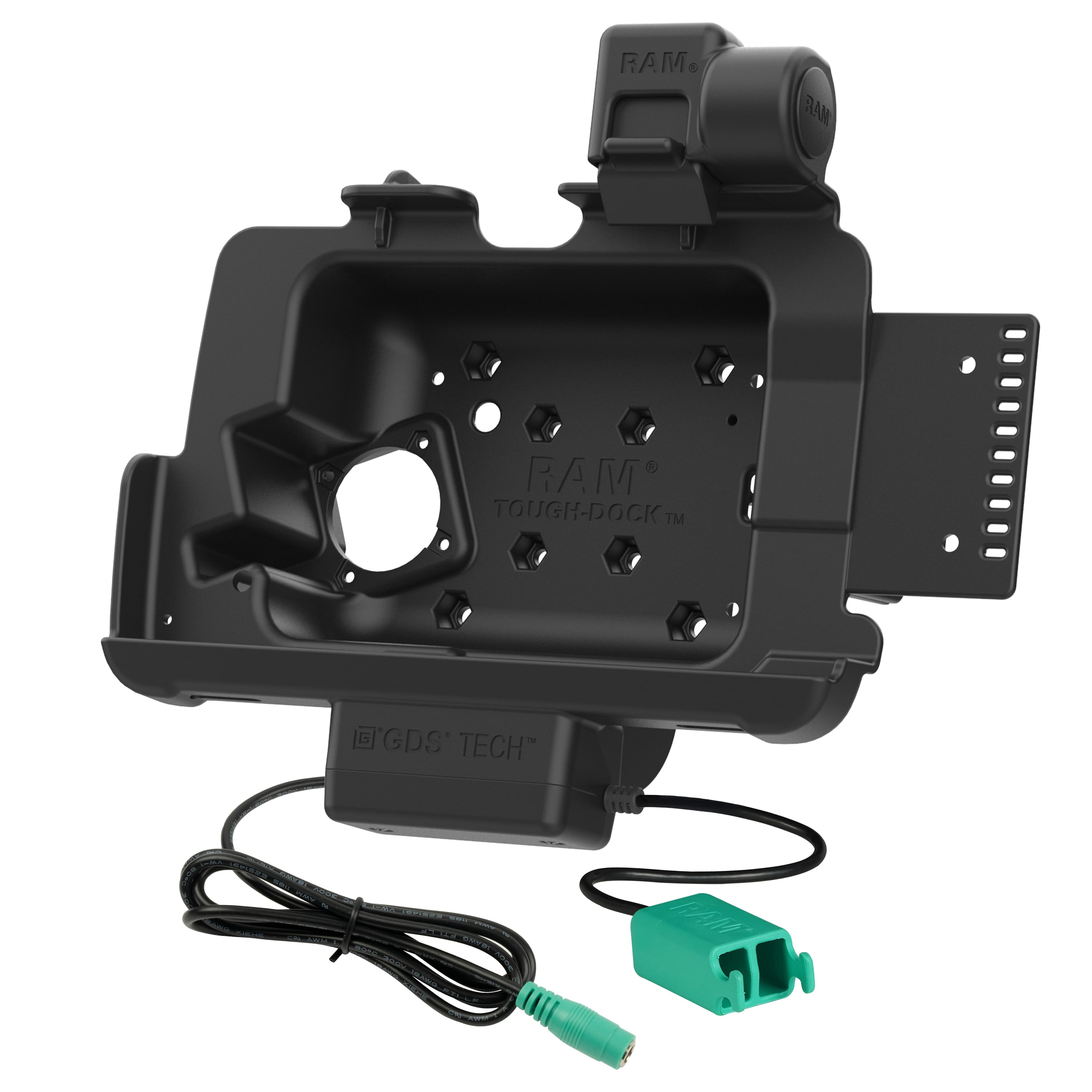RAM® Tough-Dock™ Power + Dual USB with Latch for Zebra ET4x 8" (20.3 cm)
