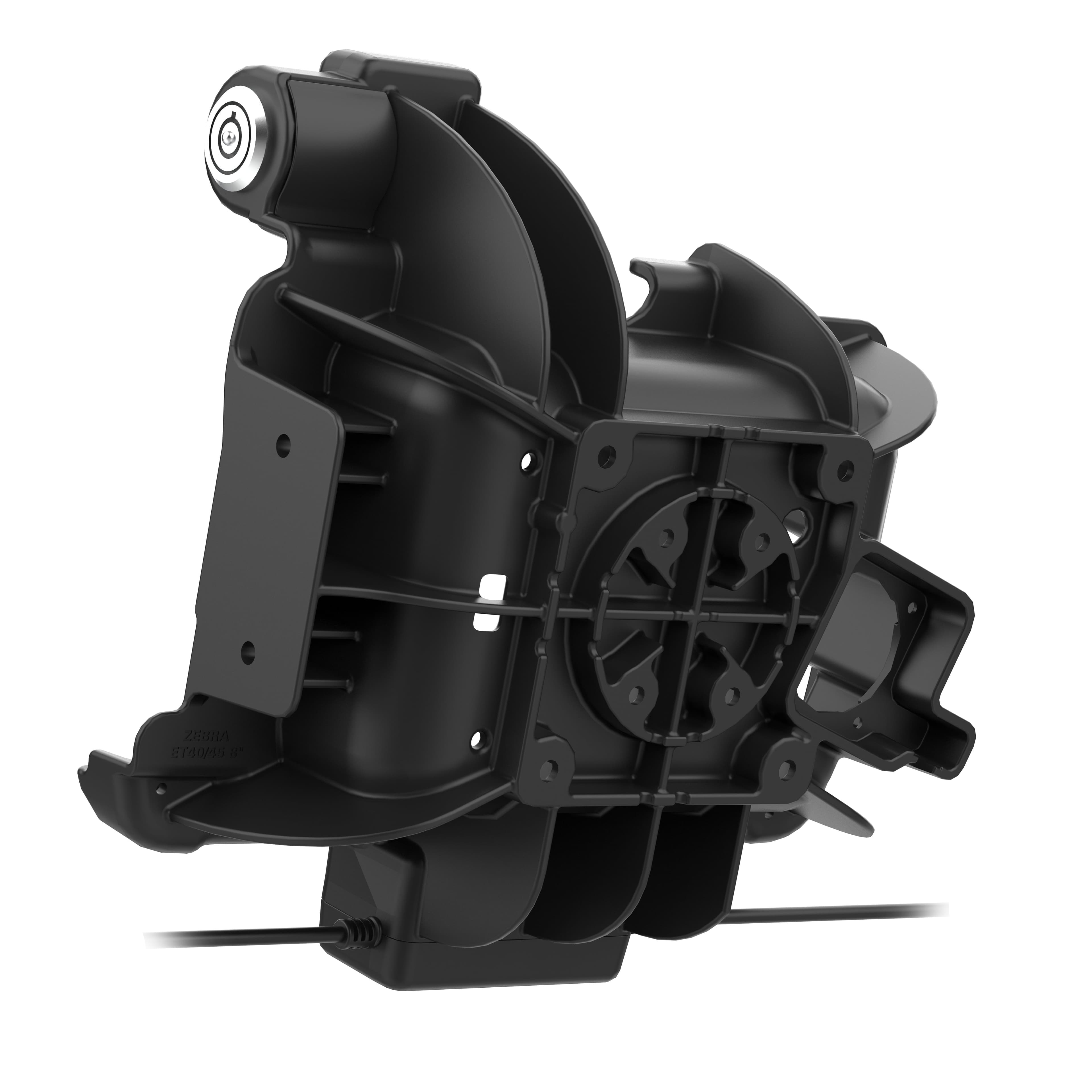 Locking RAM® Tough-Dock™ Power + Dual USB for Zebra ET401 8" (20.3 cm)