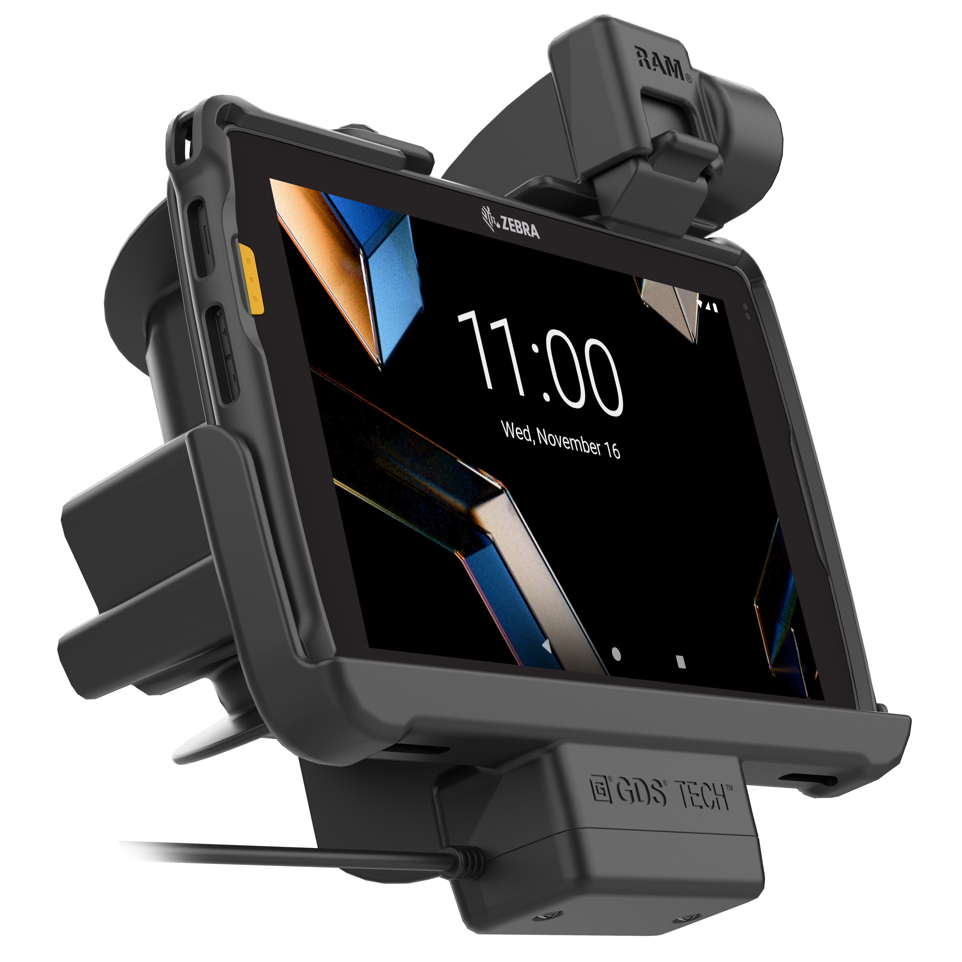 RAM® Tough-Dock™ with Latch for Zebra ET401 8" (20.3 cm)