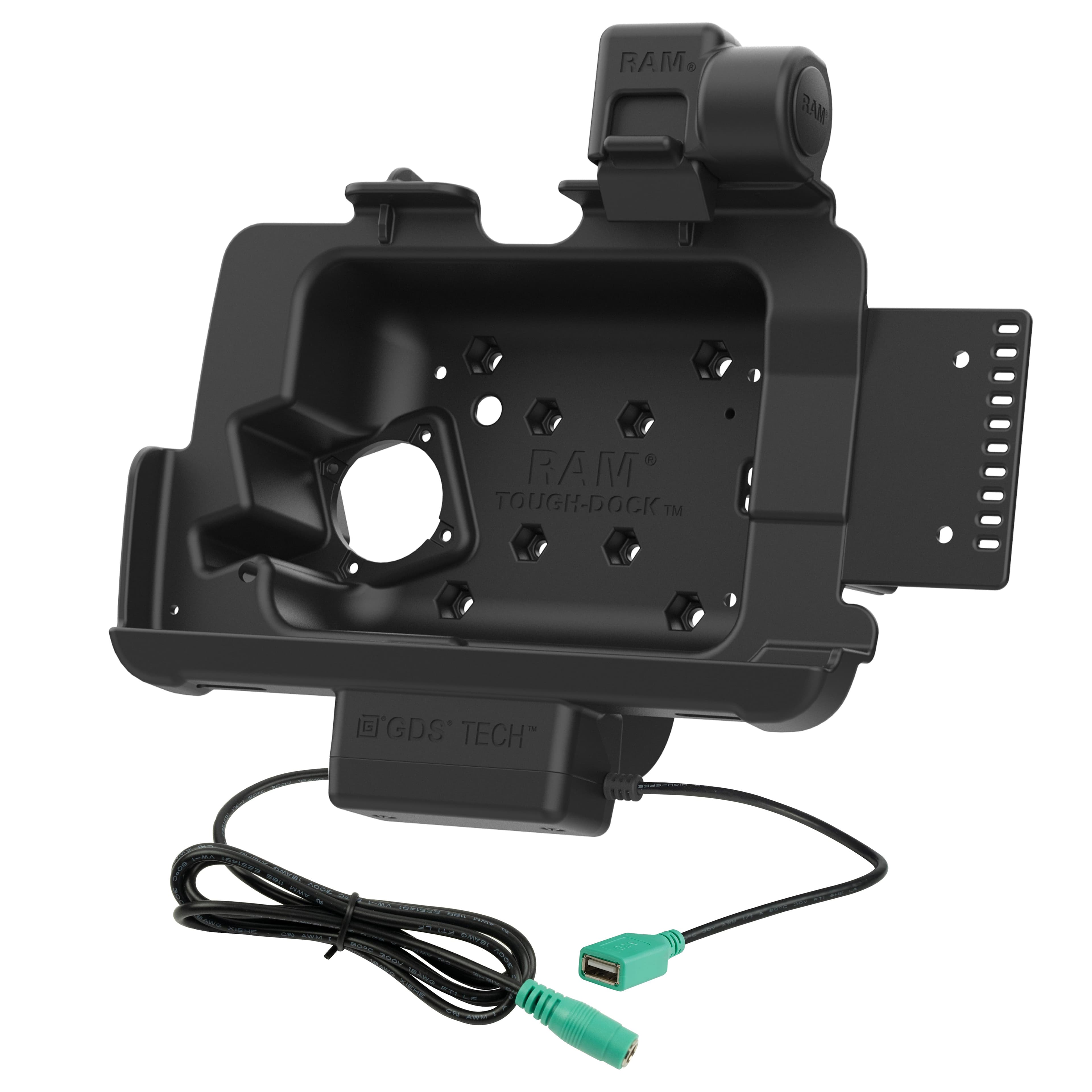 RAM® Tough-Dock™ Power + Data with Latch for Zebra ET401 8" (20.3 cm)