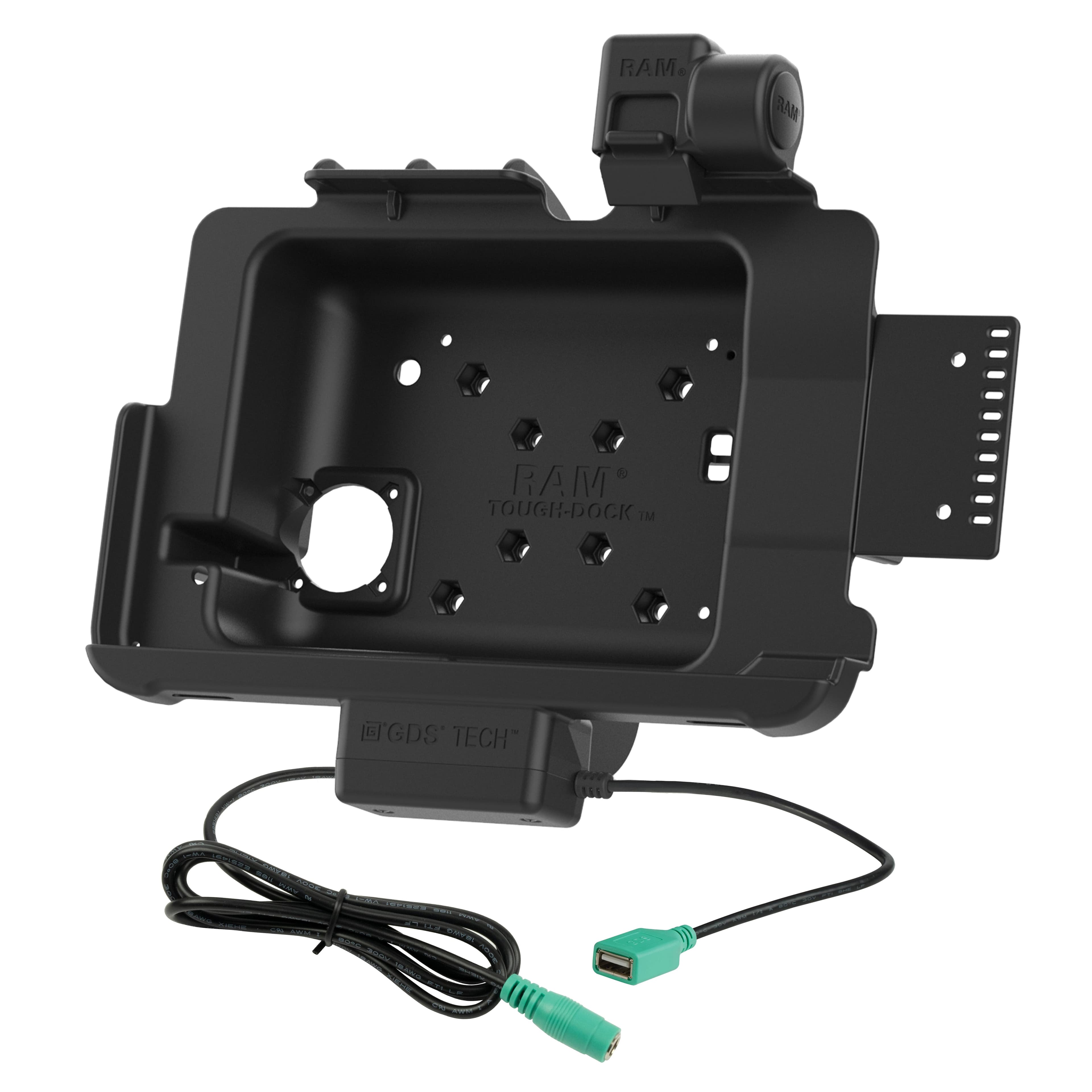 RAM® Tough-Dock™ Power + Data with Latch for Zebra ET401 10" (25.4 cm)