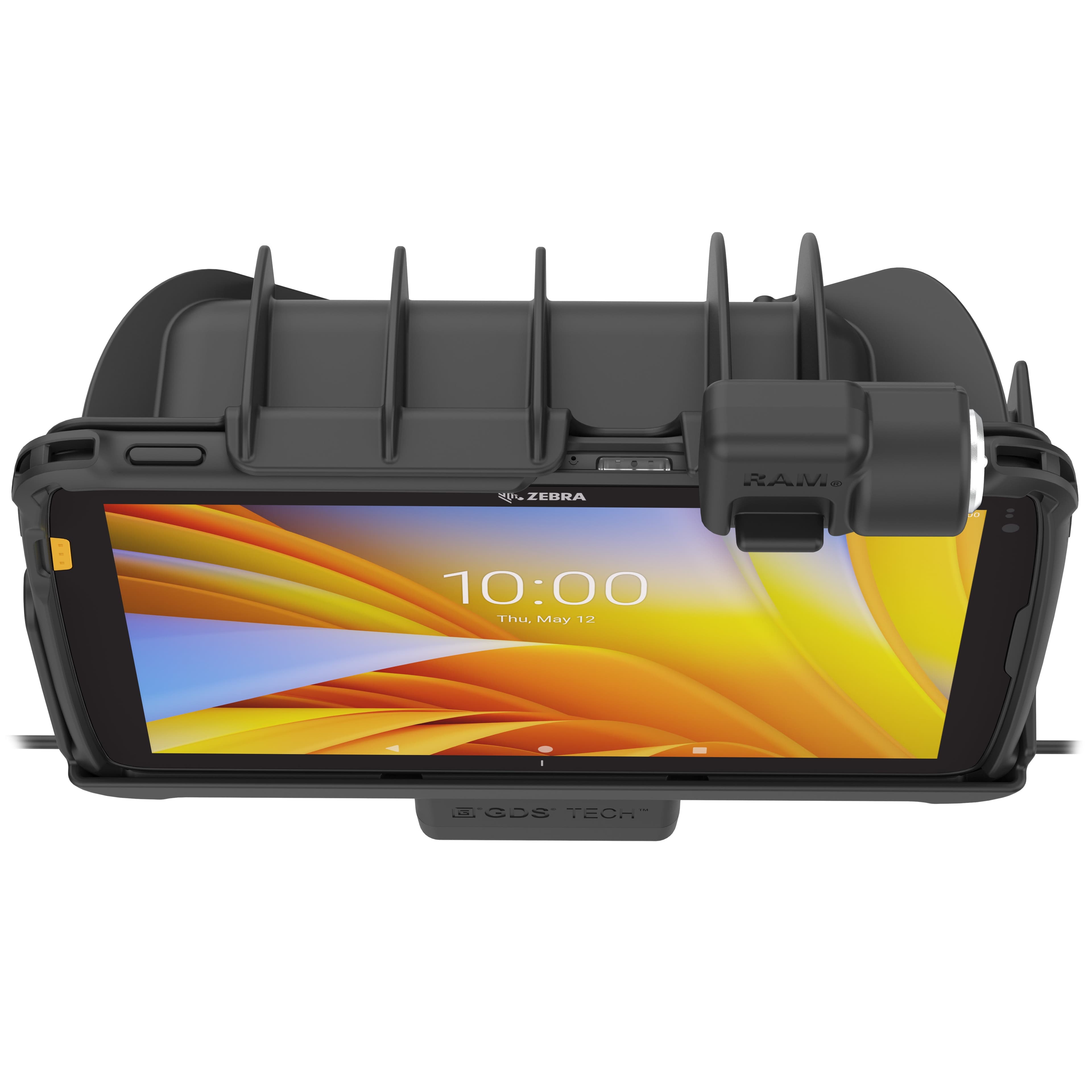 Locking RAM® Tough-Dock™ Power + Data for Zebra ET401 10" (25.4 cm)