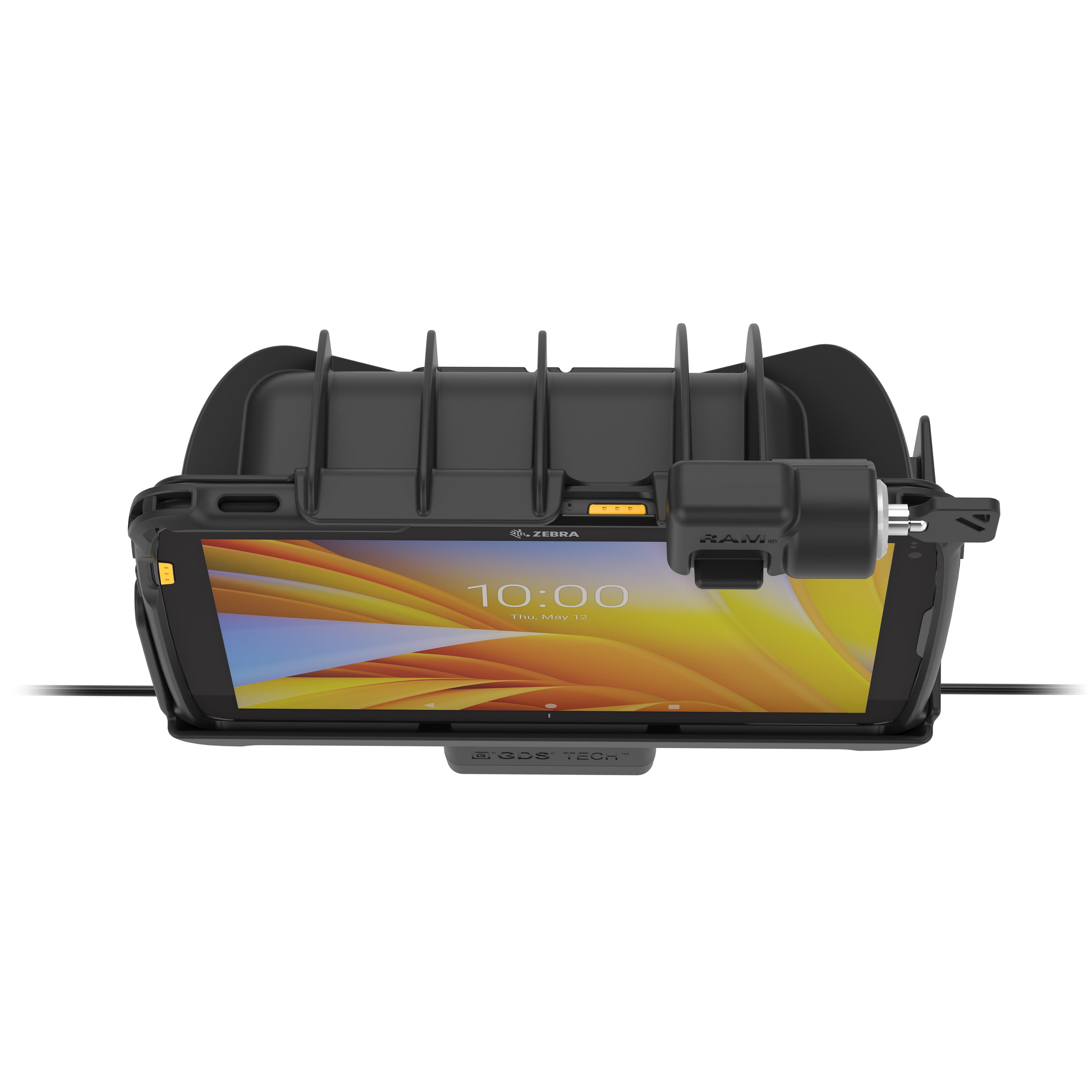 Locking RAM® Tough-Dock™ Power + Data for Zebra ET401 10" (25.4 cm)
