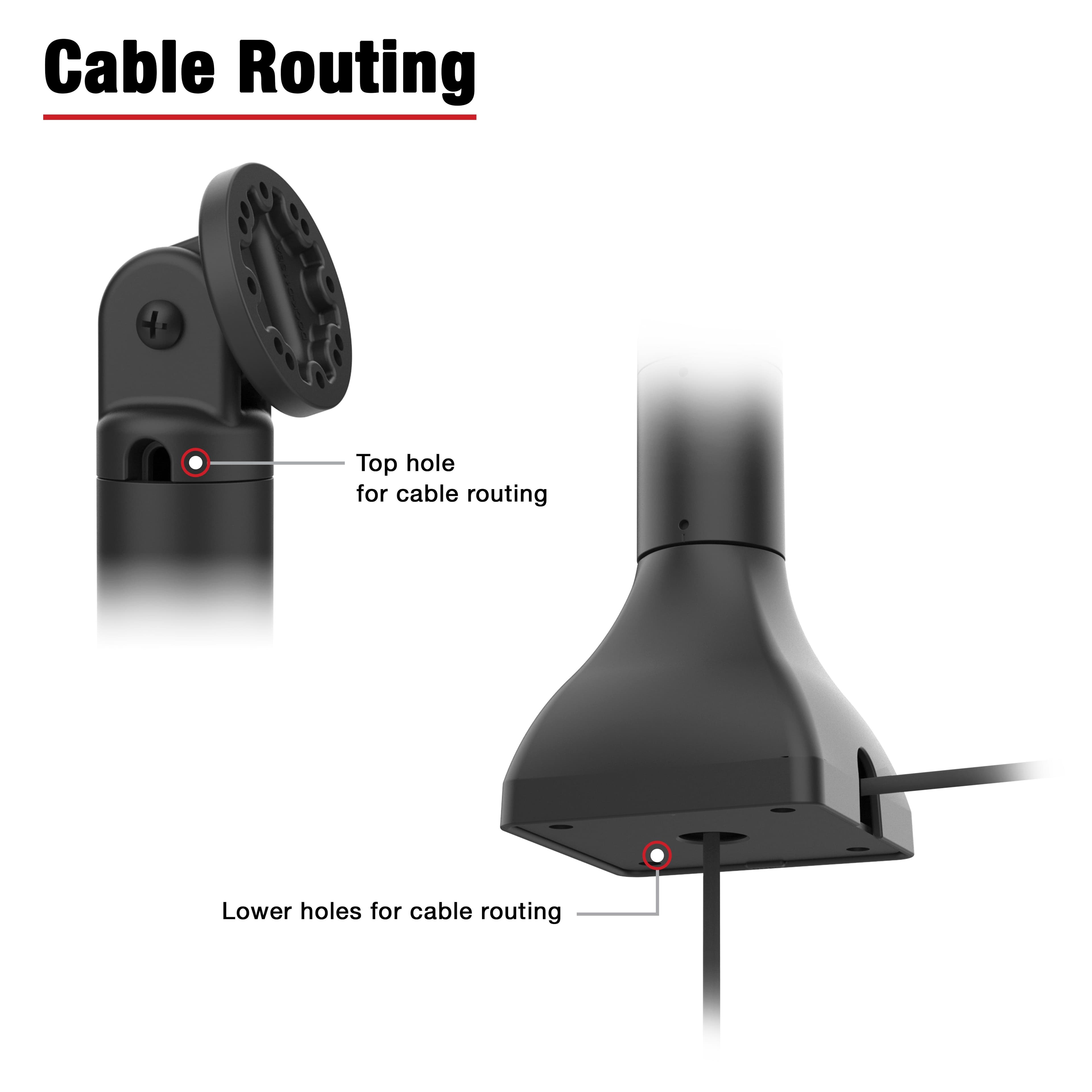 RAM® 7" (17.8 cm) Pedestal Mount with AMPS Pattern