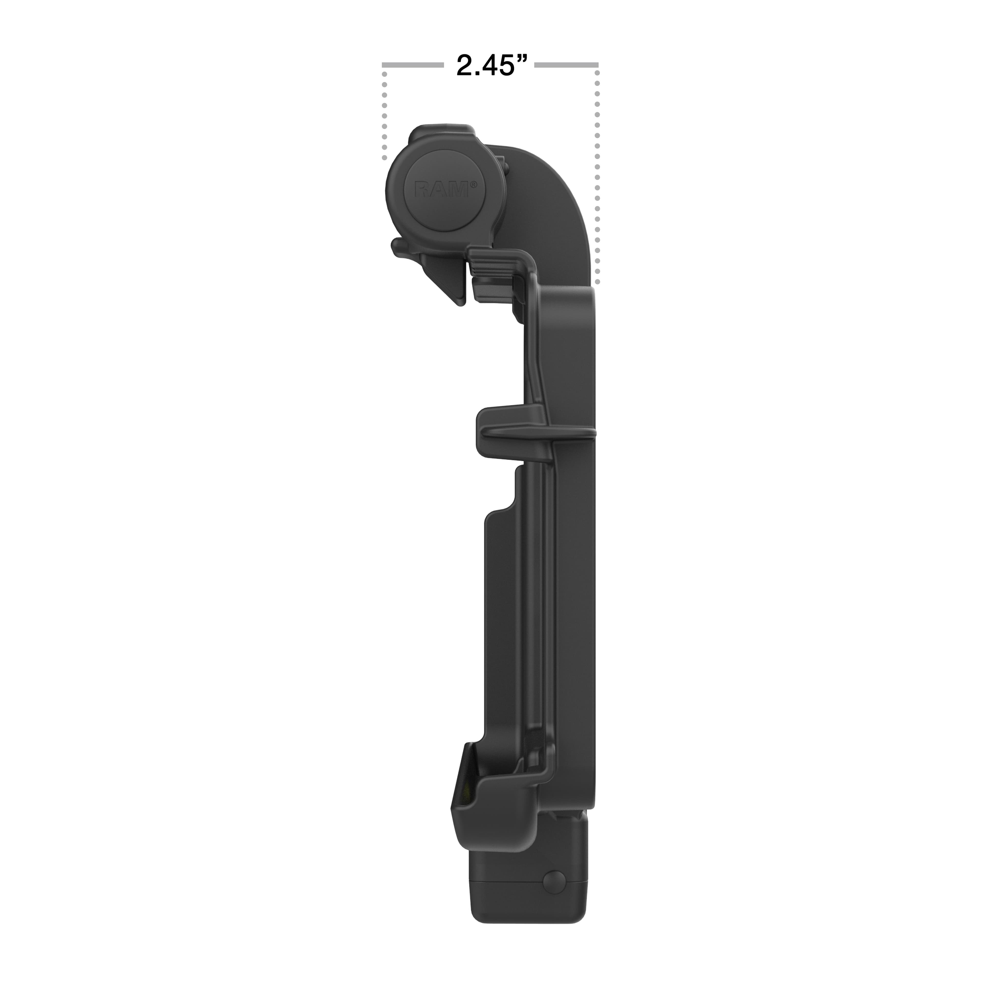 RAM® Thin-Dock™ for Zebra ET401 & ET4x 10" (25.4 cm)