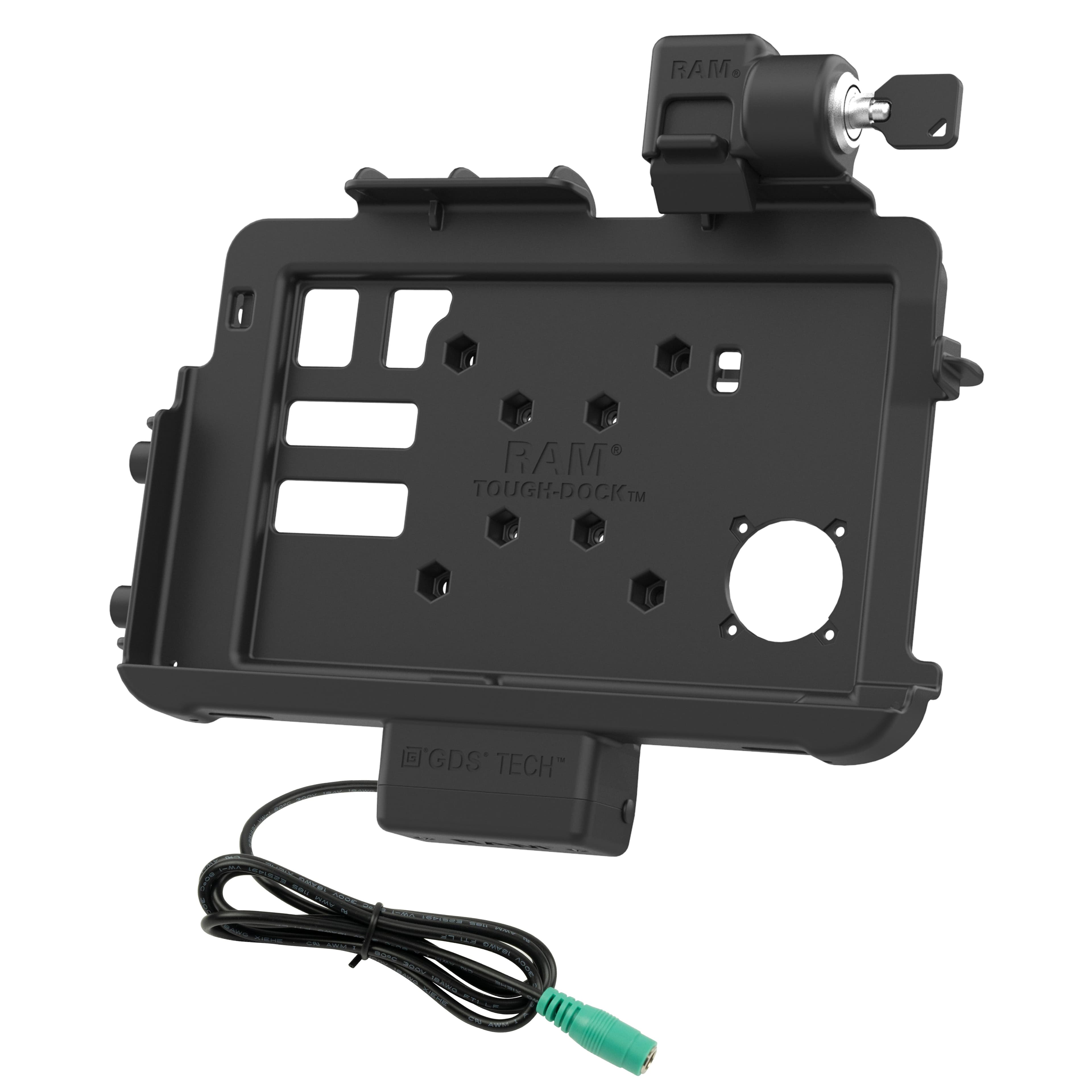 Locking RAM® Thin-Dock™ for Zebra ET401 & ET4x 10" (25.4 cm)