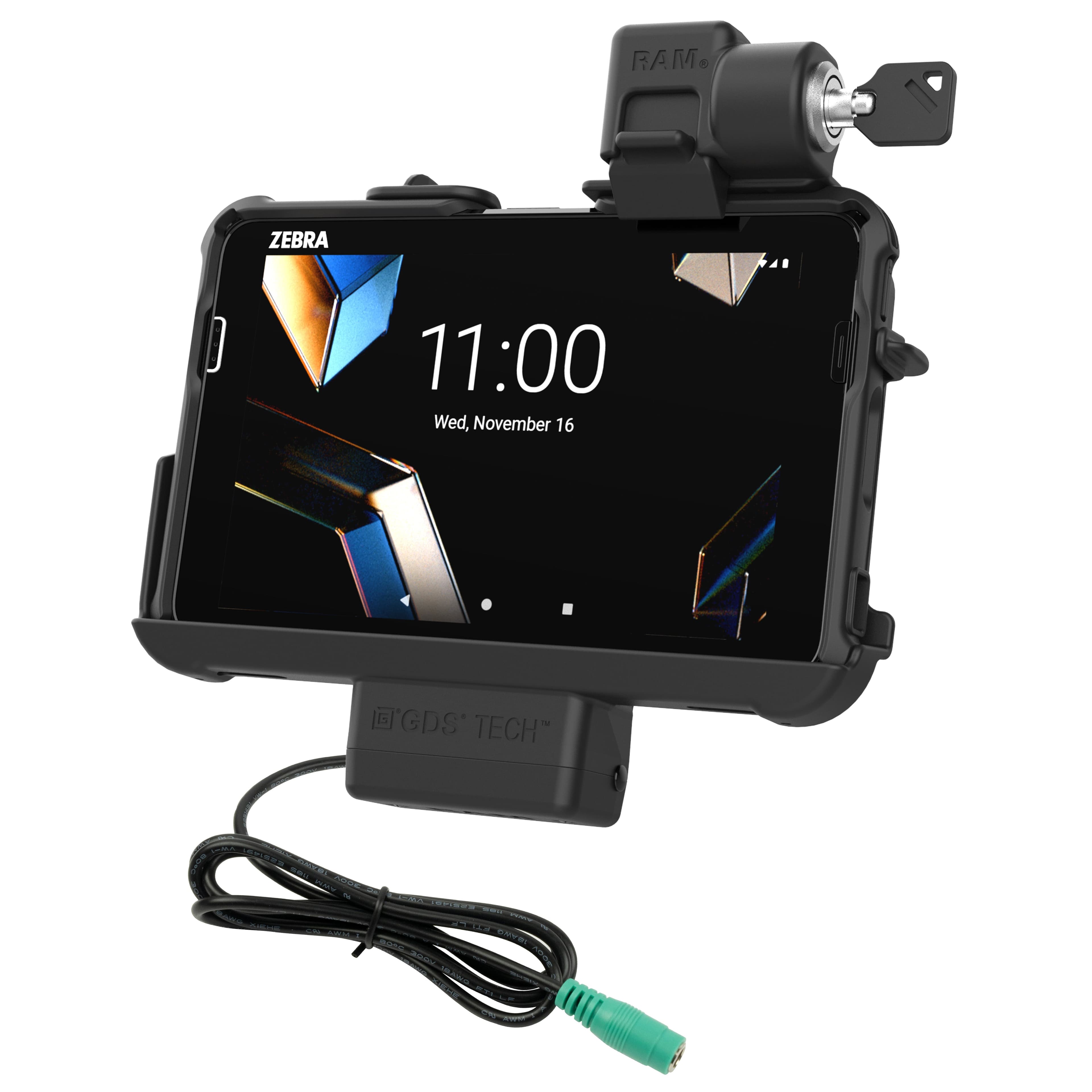 Locking RAM® Thin-Dock™ for Zebra ET401 & ET4x 8" (20.3 cm)
