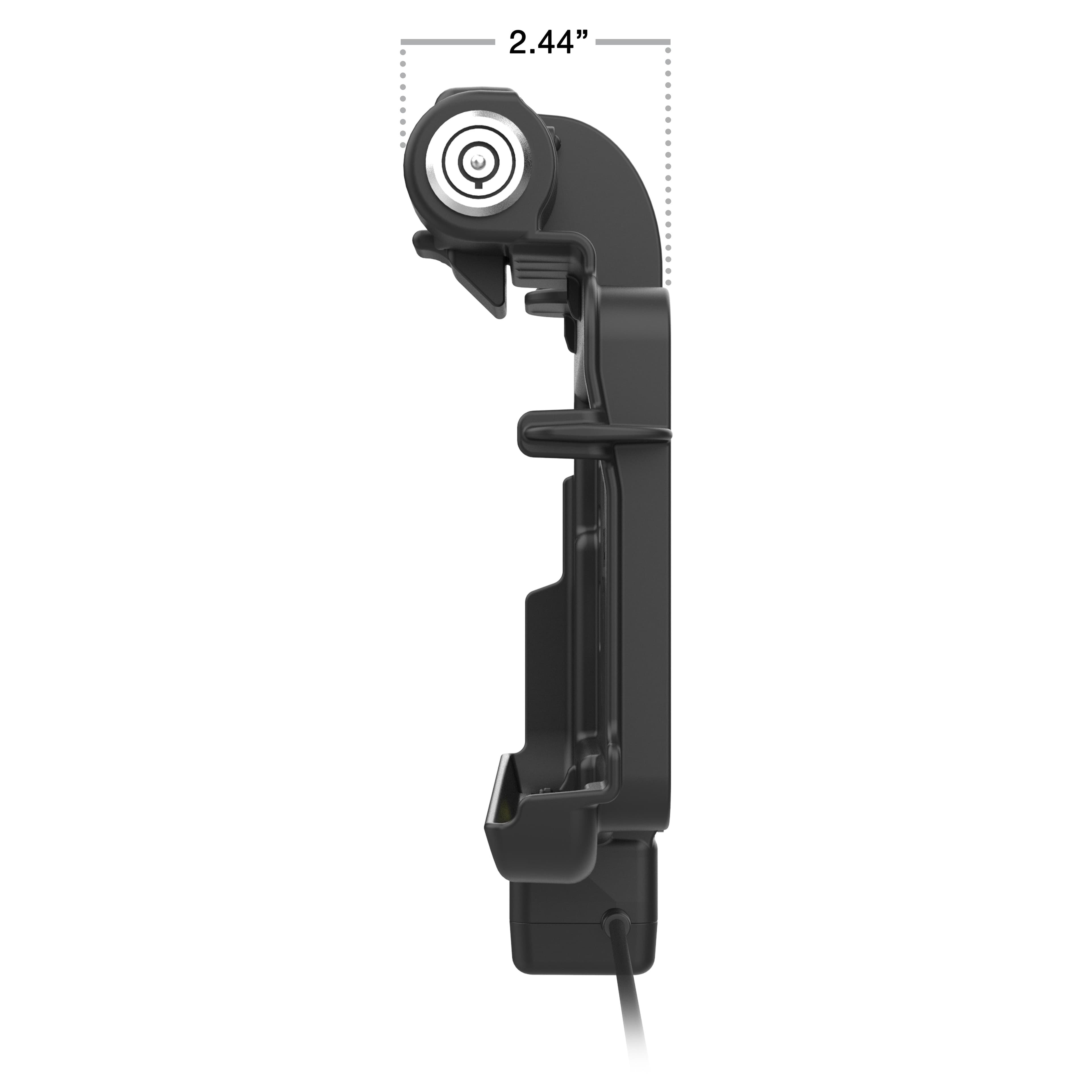 Locking RAM® Thin-Dock + Data for Zebra ET401 8" (20.3 cm)
