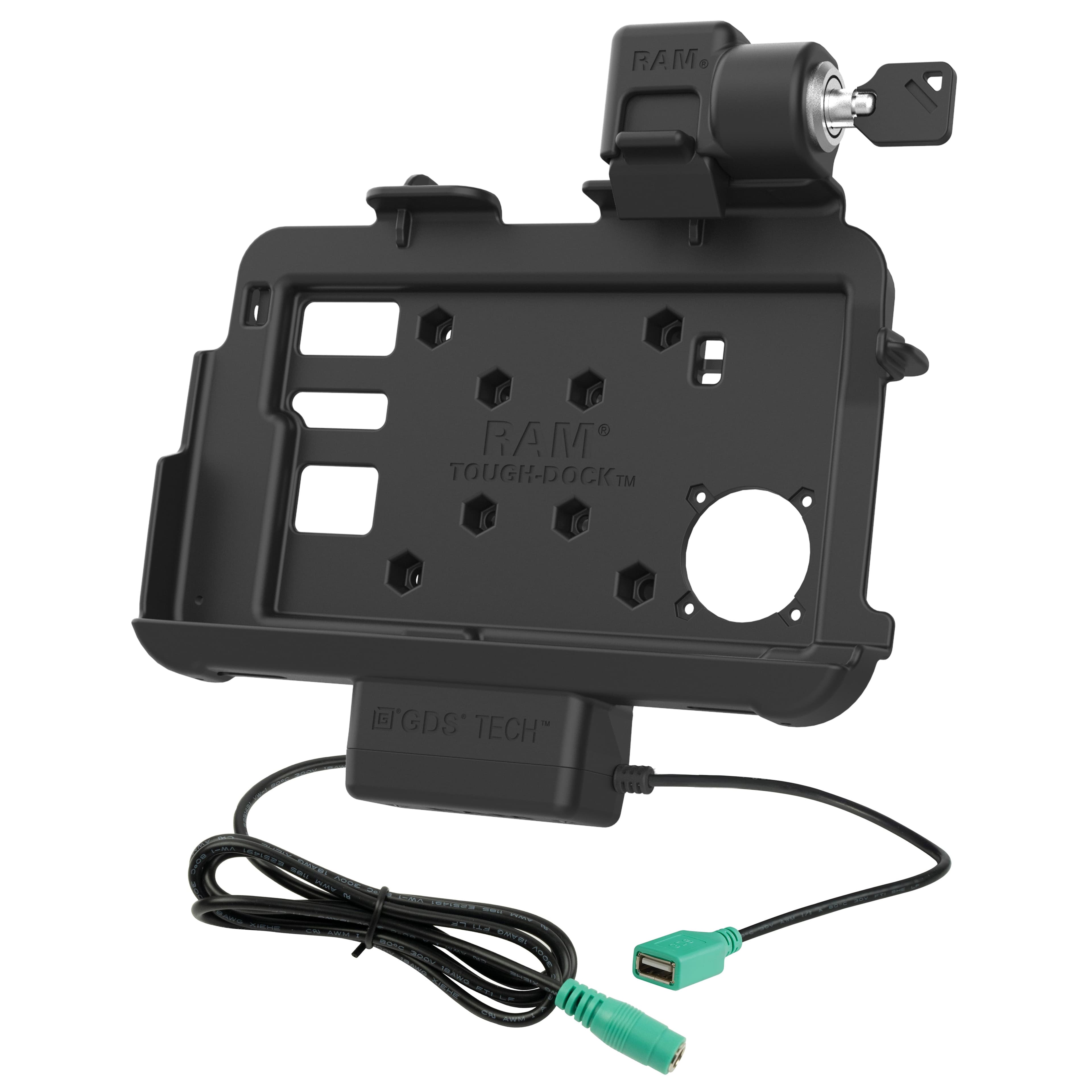 Locking RAM® Thin-Dock + Data for Zebra ET401 8" (20.3 cm)