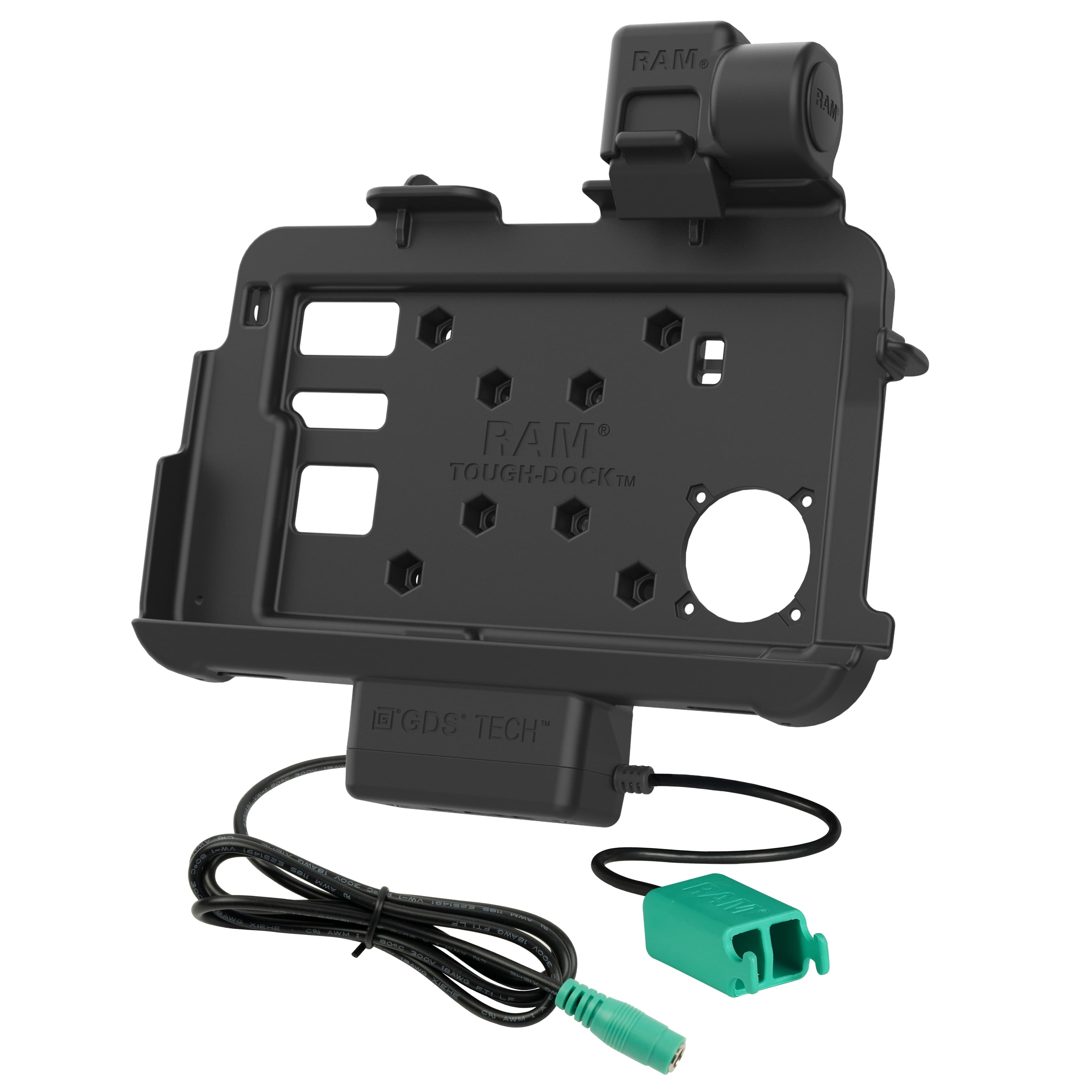 RAM® Thin-Dock™ + Dual USB for Zebra ET401 & ET4x 8" (20.3 cm)