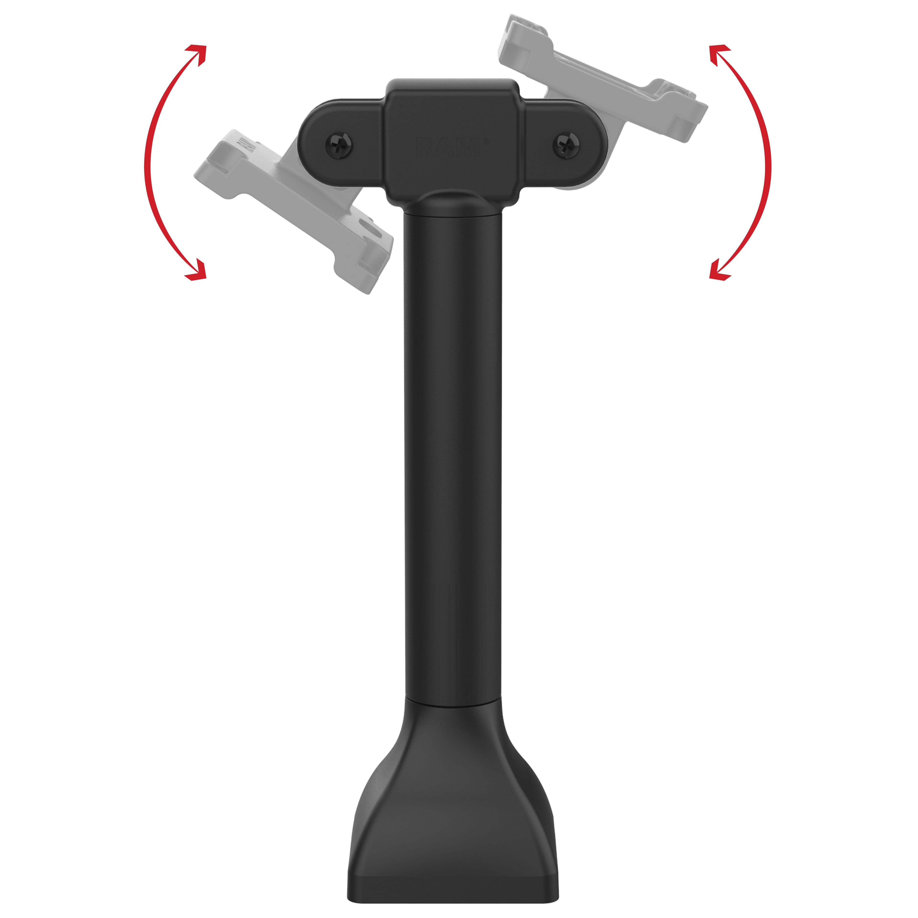 RAM® 14" (35.6 cm) Pedestal Mount with Dual 75mm VESA Adapters