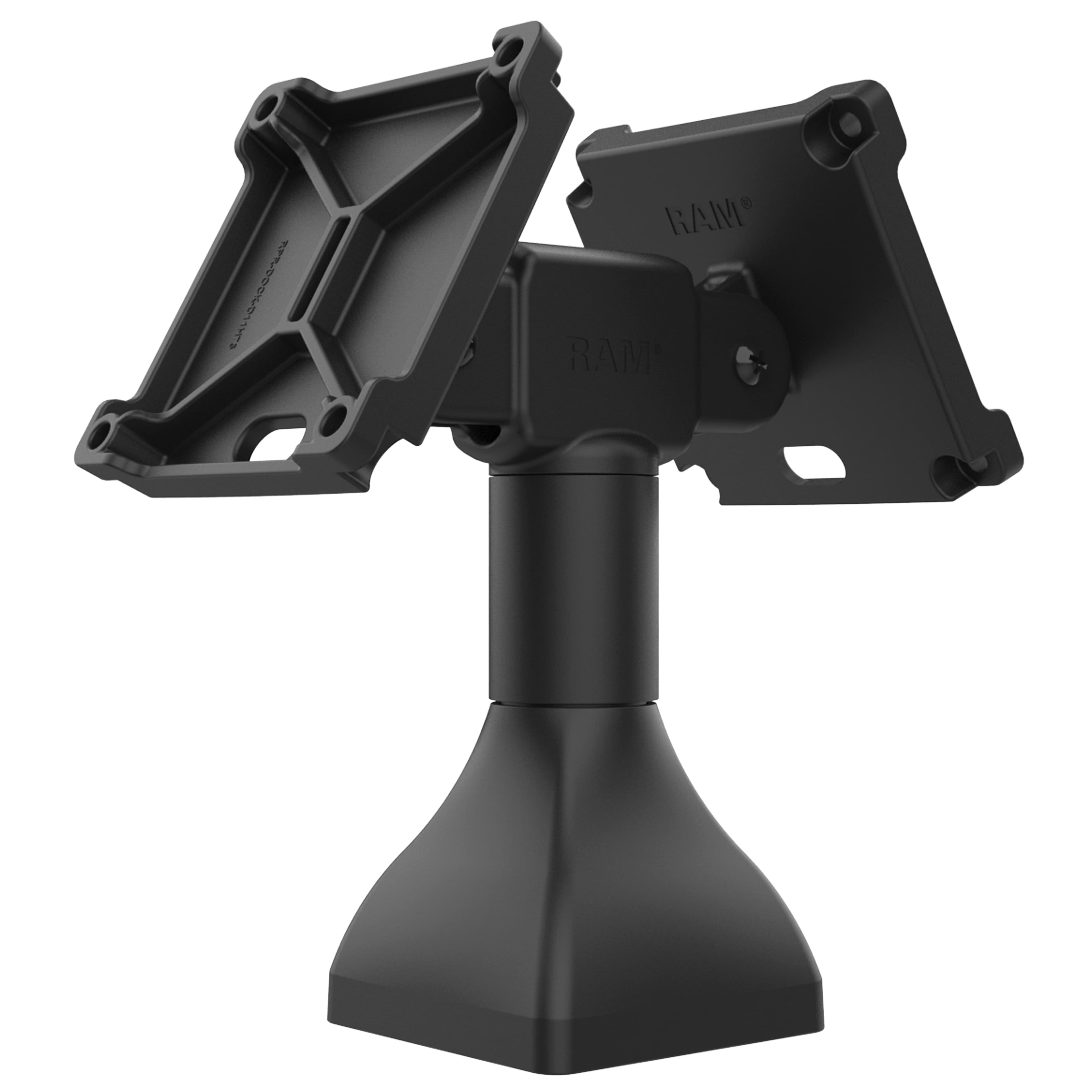 RAM® 7" (17.8 cm) Pedestal Mount with Dual 100mm VESA Adapters