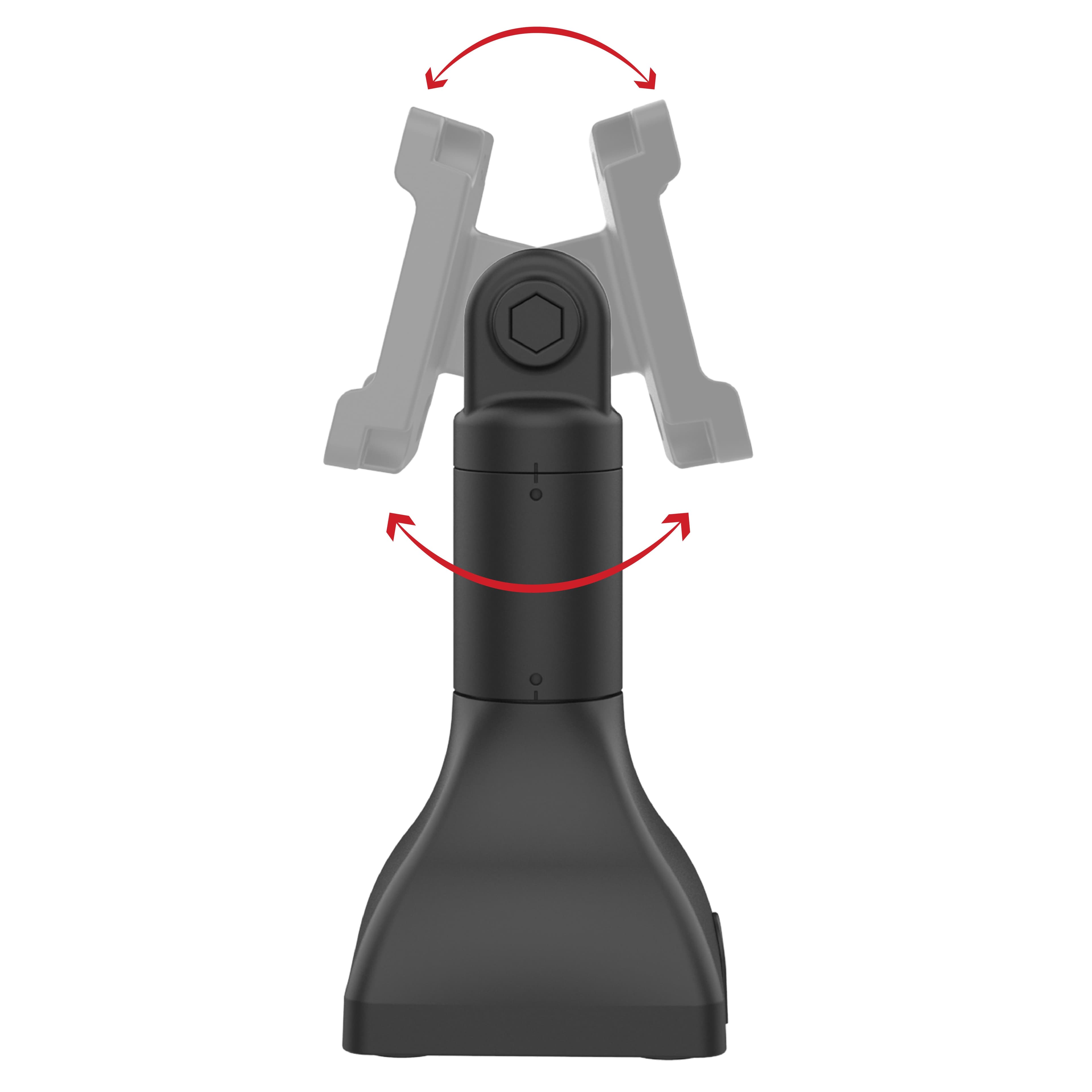 RAM® 7" (17.8 cm) Pedestal Mount with 75mm VESA & Cable Routing