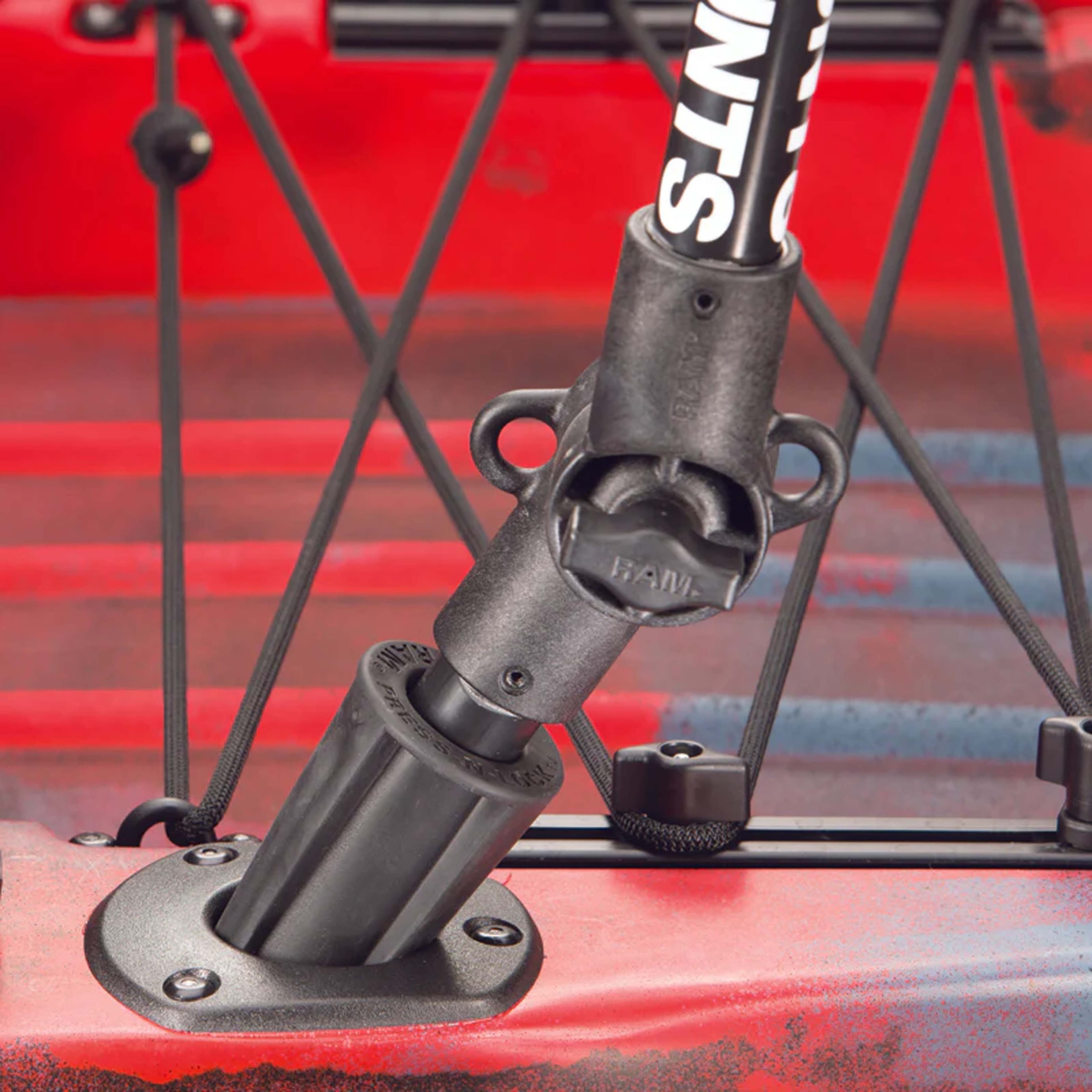 RAM® Press-N-Lock™ 24" (61 cm) Kayak Tube Base with X-Grip® Large Phone Holder