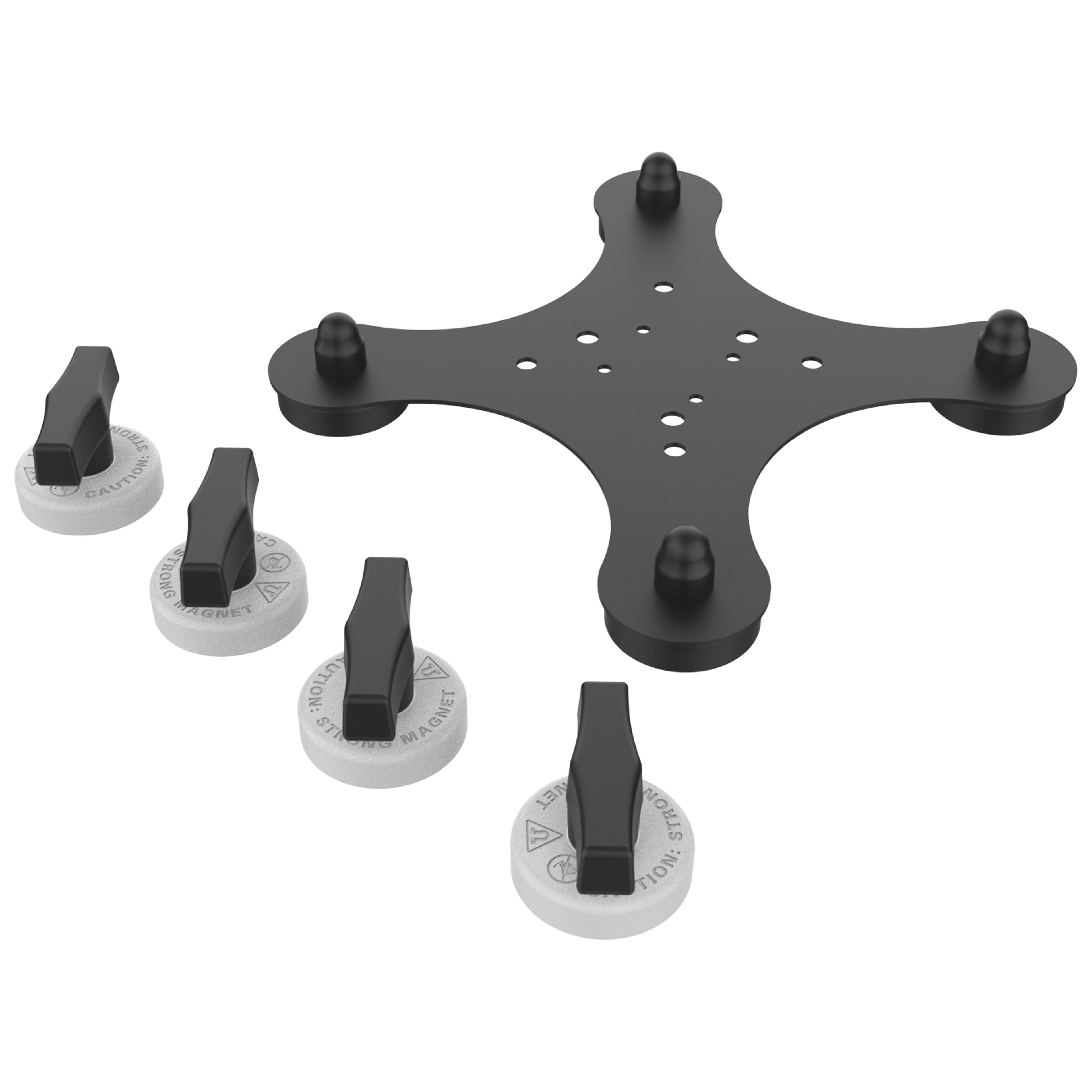 RAM® Tough-Mag™ 48MM 4-Point Magnetic Mounting Base