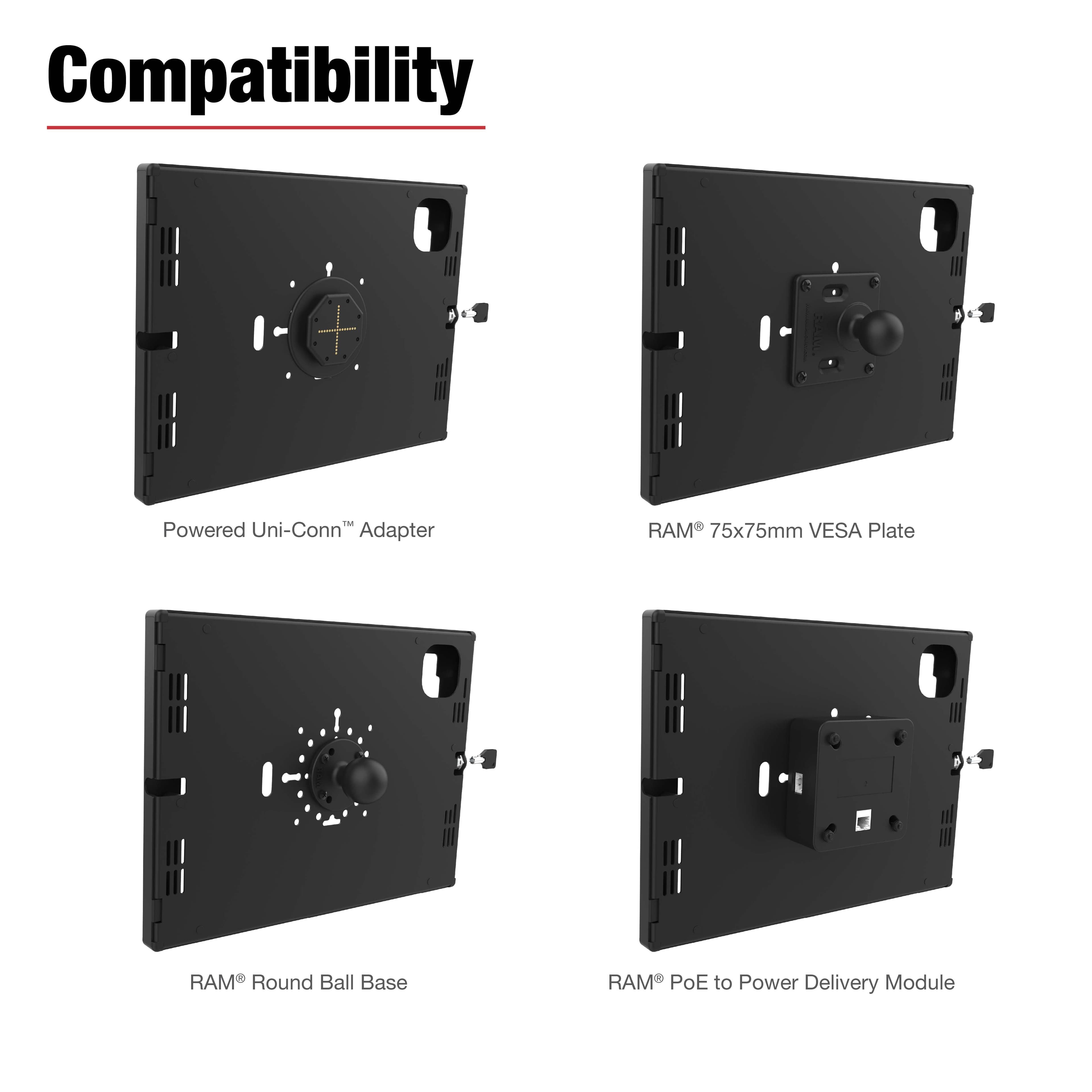 RAM® Safe-Case™ for iPad Pro 13, Air 13 & Pro 12.9
