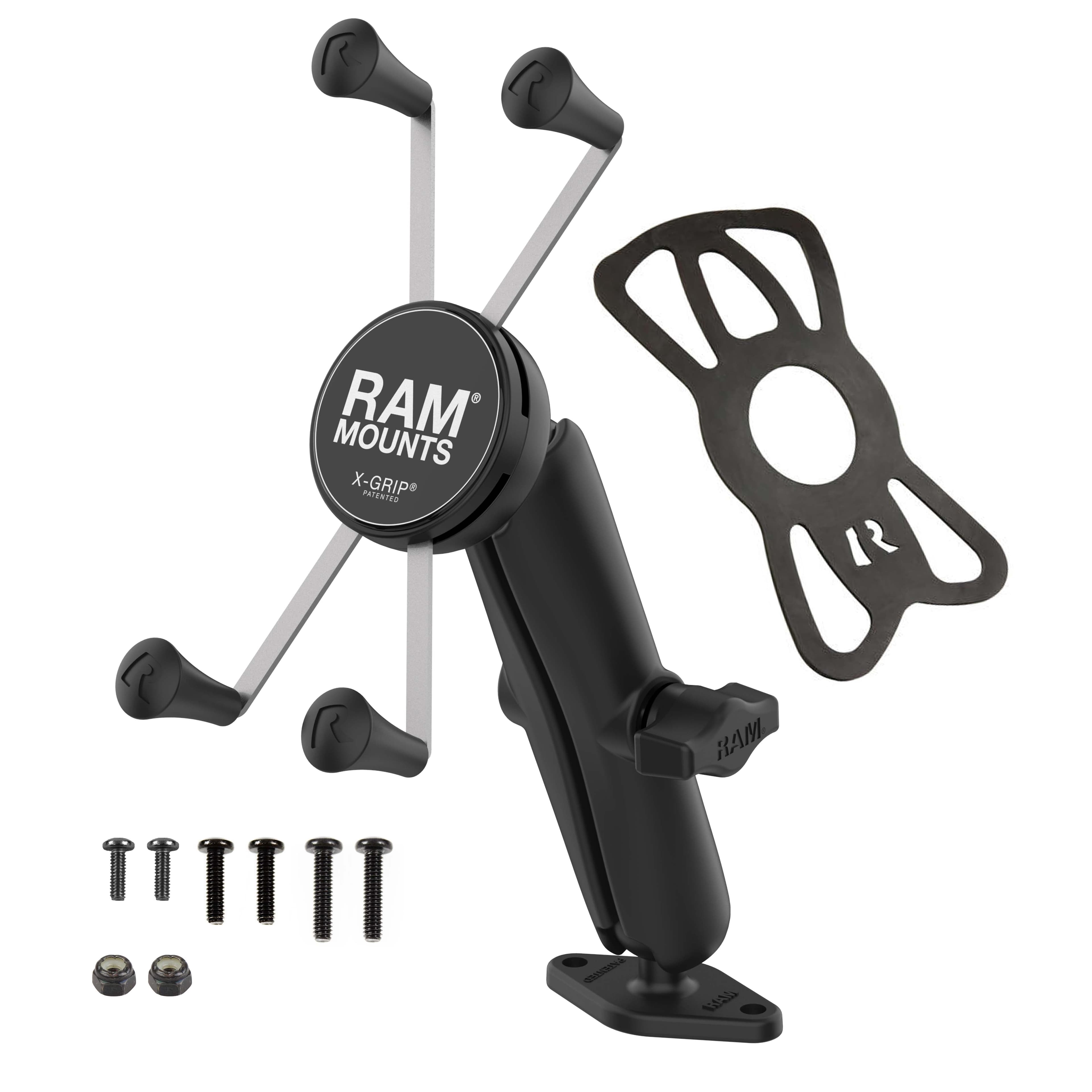RAM® X-Grip® Large Phone Mount with Diamond Base - Long Arm