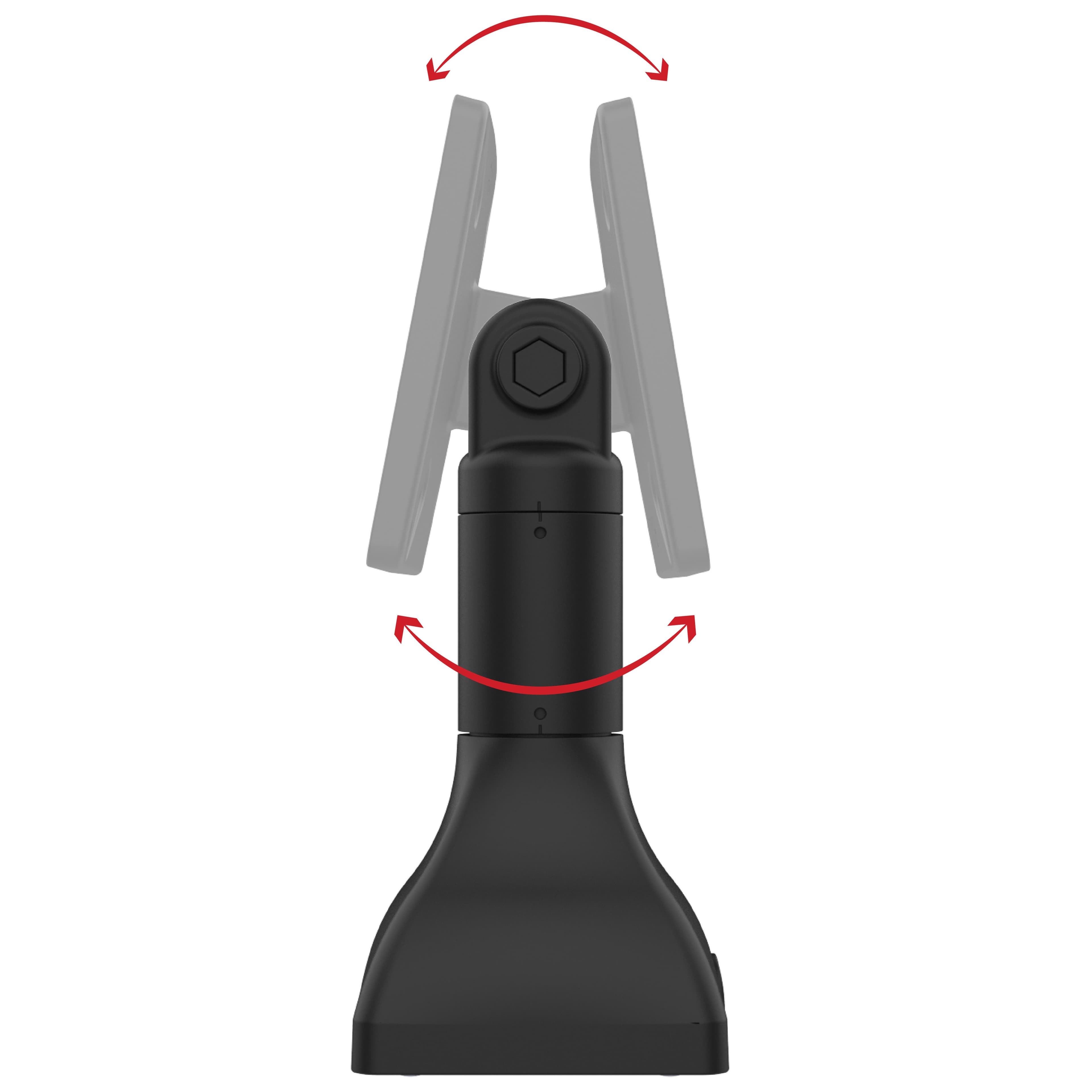 RAM® 7" (17.8 cm) Pedestal Mount with 100mm & 75mm VESA Patterns