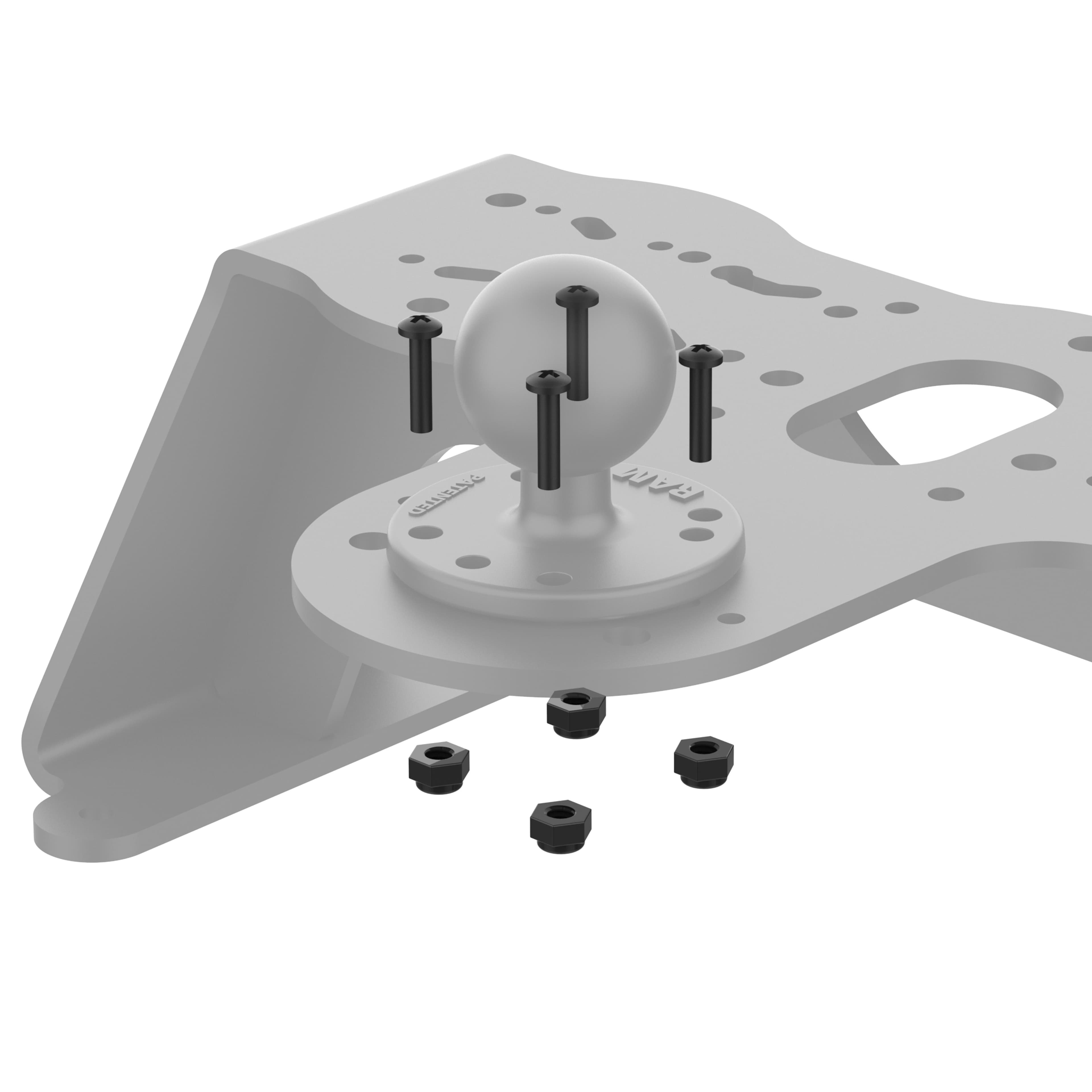 RAM® Hardware Pack for Fishfinder Deck Mount & C-Size Ball Bases