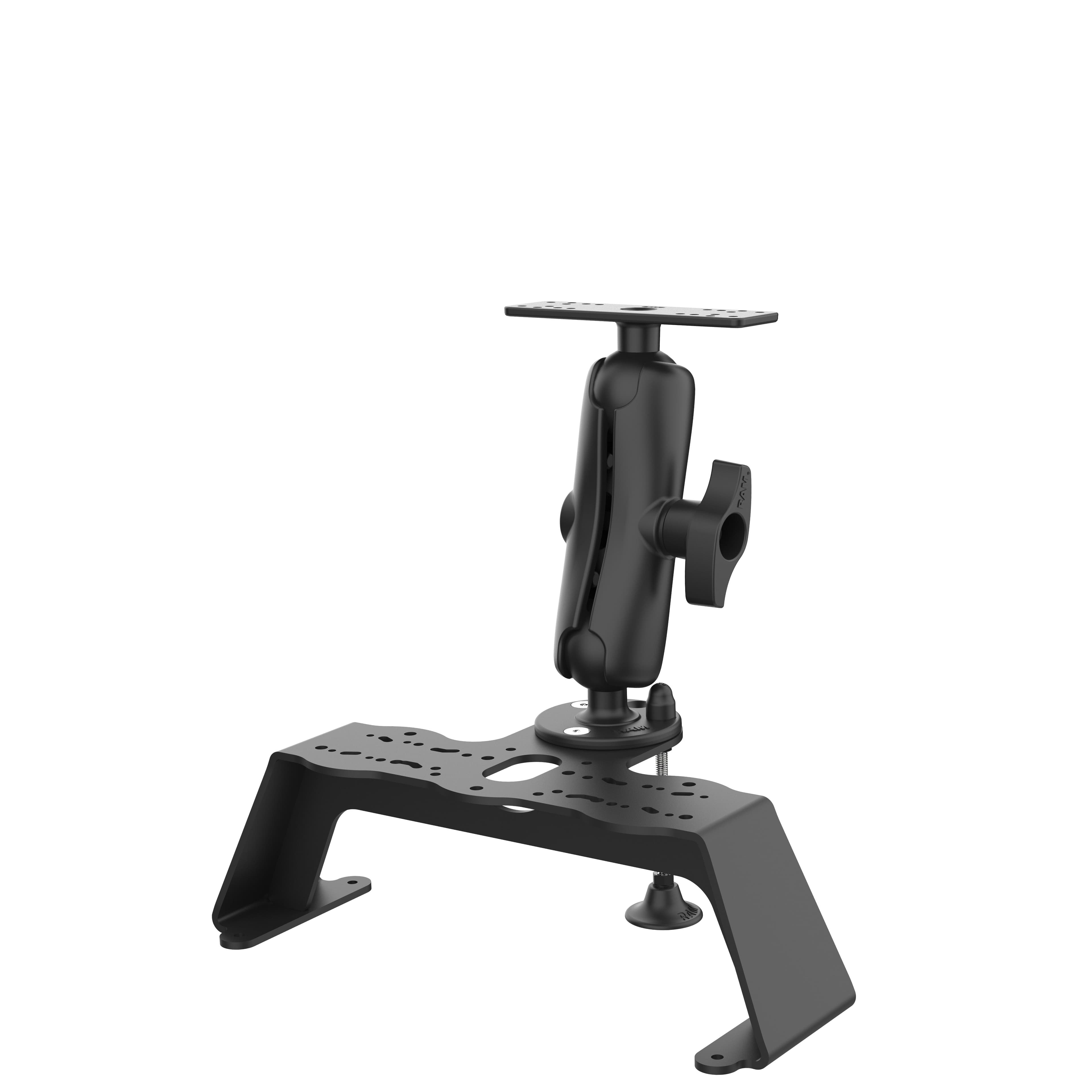 RAM® Fish Finder Deck Kit with Single Marine Electronic Mount
