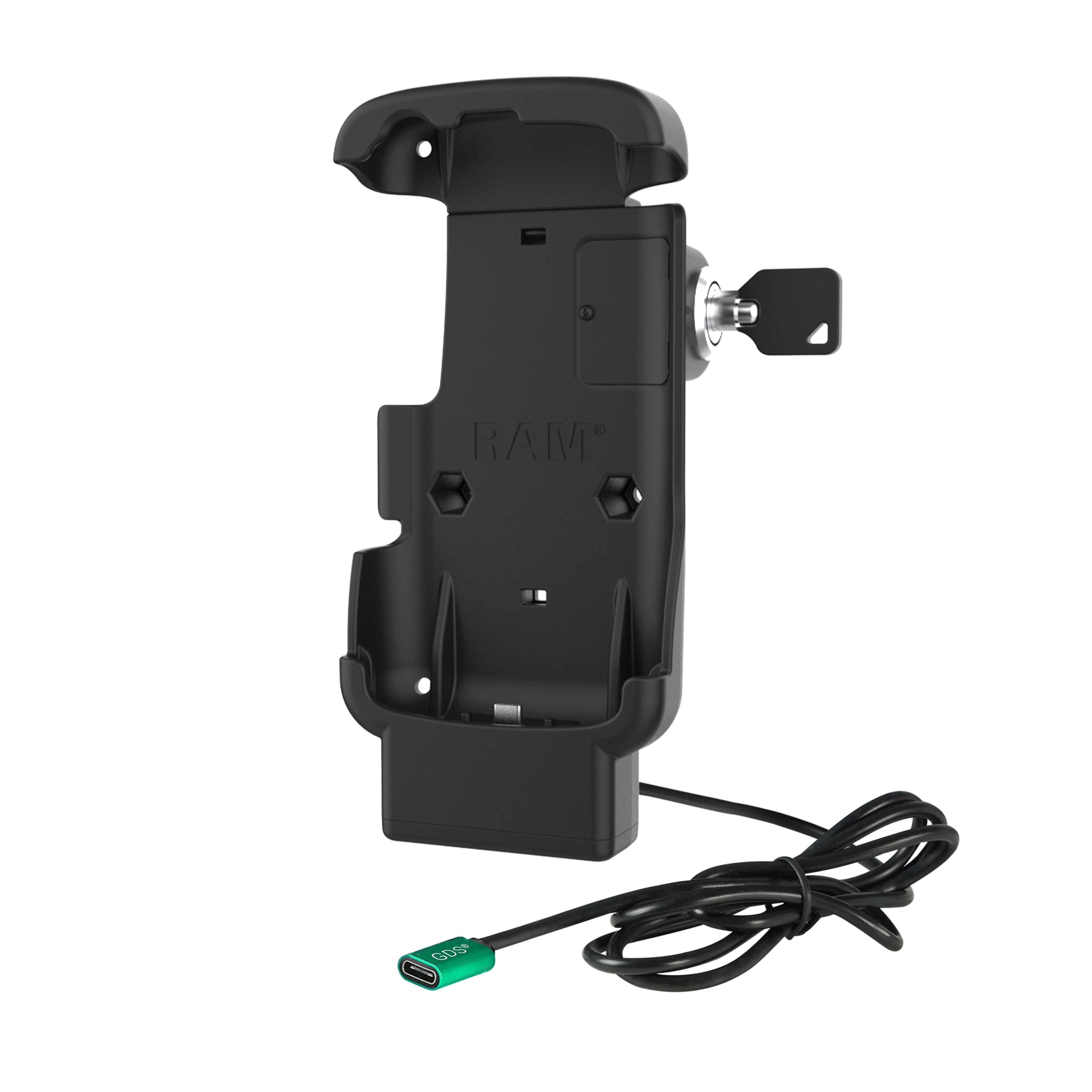 RAM® Locking USB-C Powered Dock for Zebra TC201 & TC22/TC27 with Boot