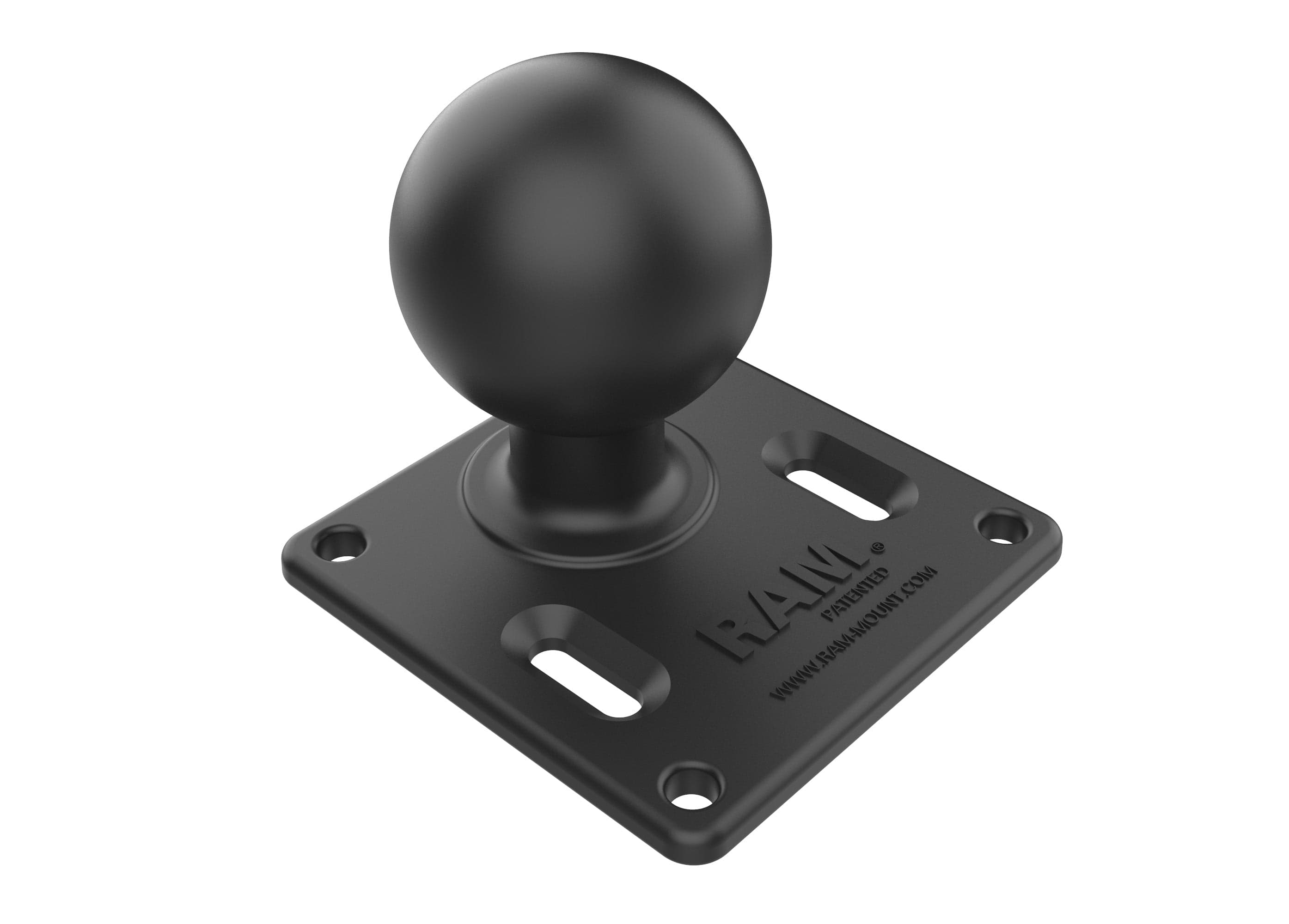 RAM® 75x75mm VESA Plate with Ball and Steel Reinforced Post - D Size