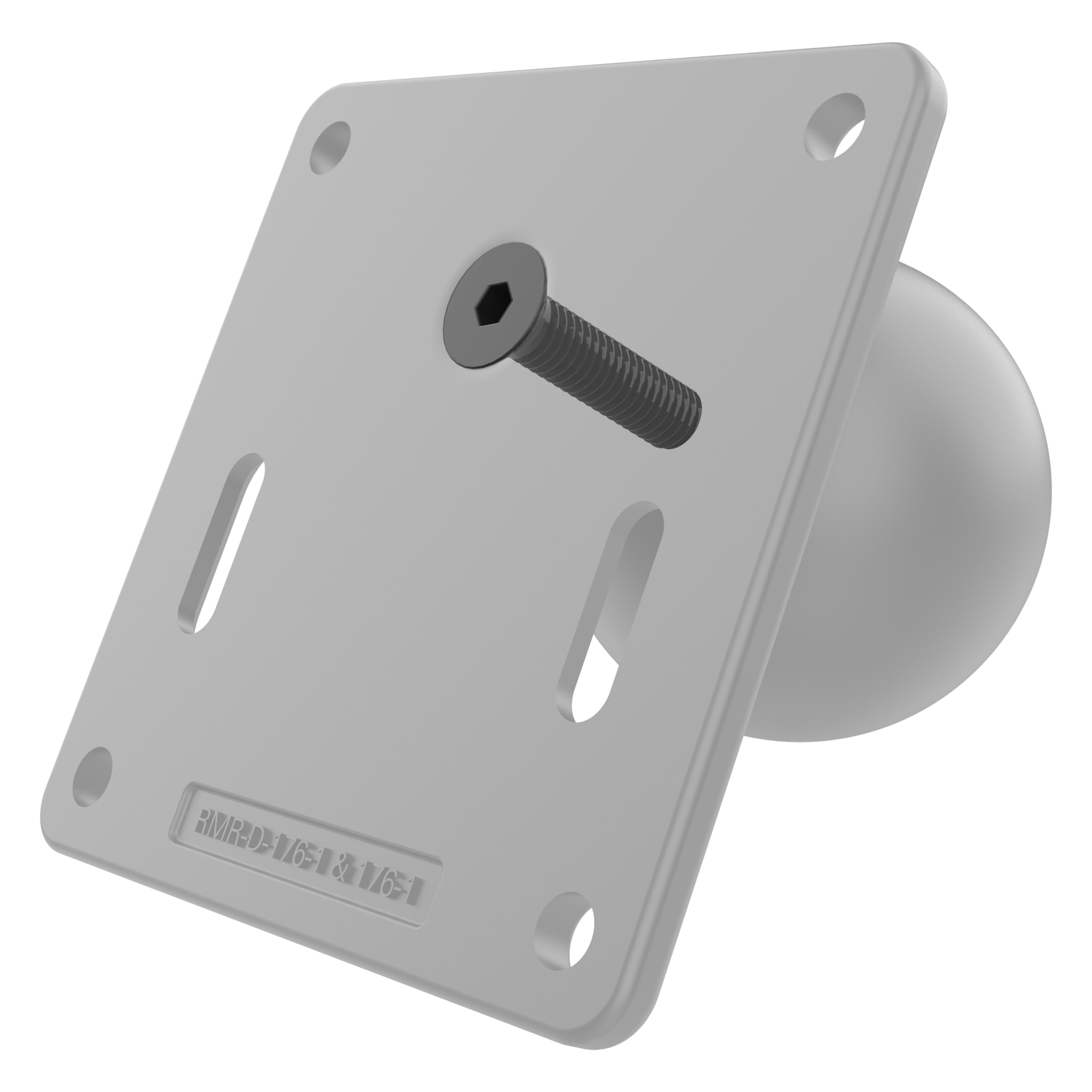 RAM® 75x75mm VESA Plate with Ball and Steel Reinforced Post - D Size