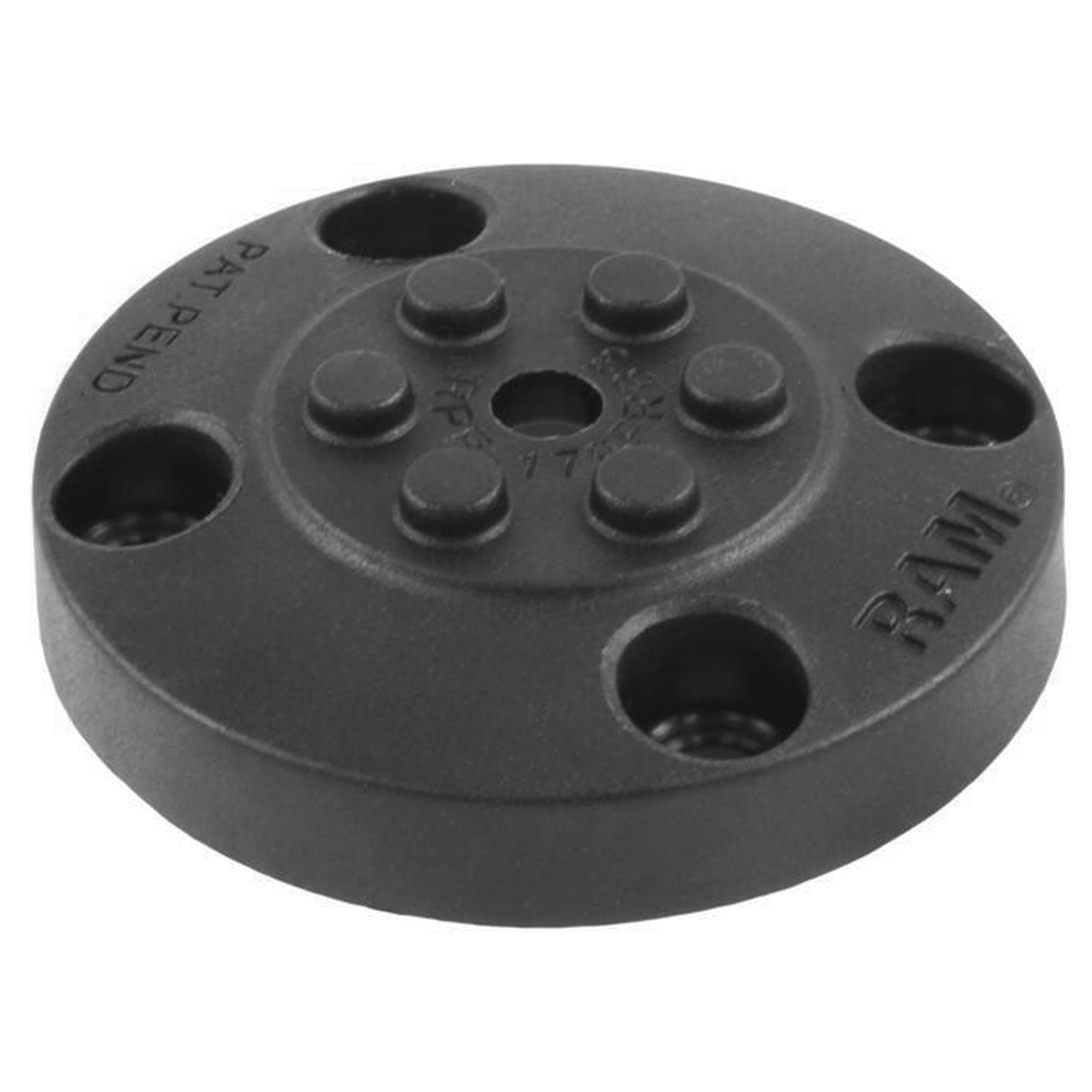 RAM® Pin-Lock™ 4-Hole AMPS Round Plate Adapter