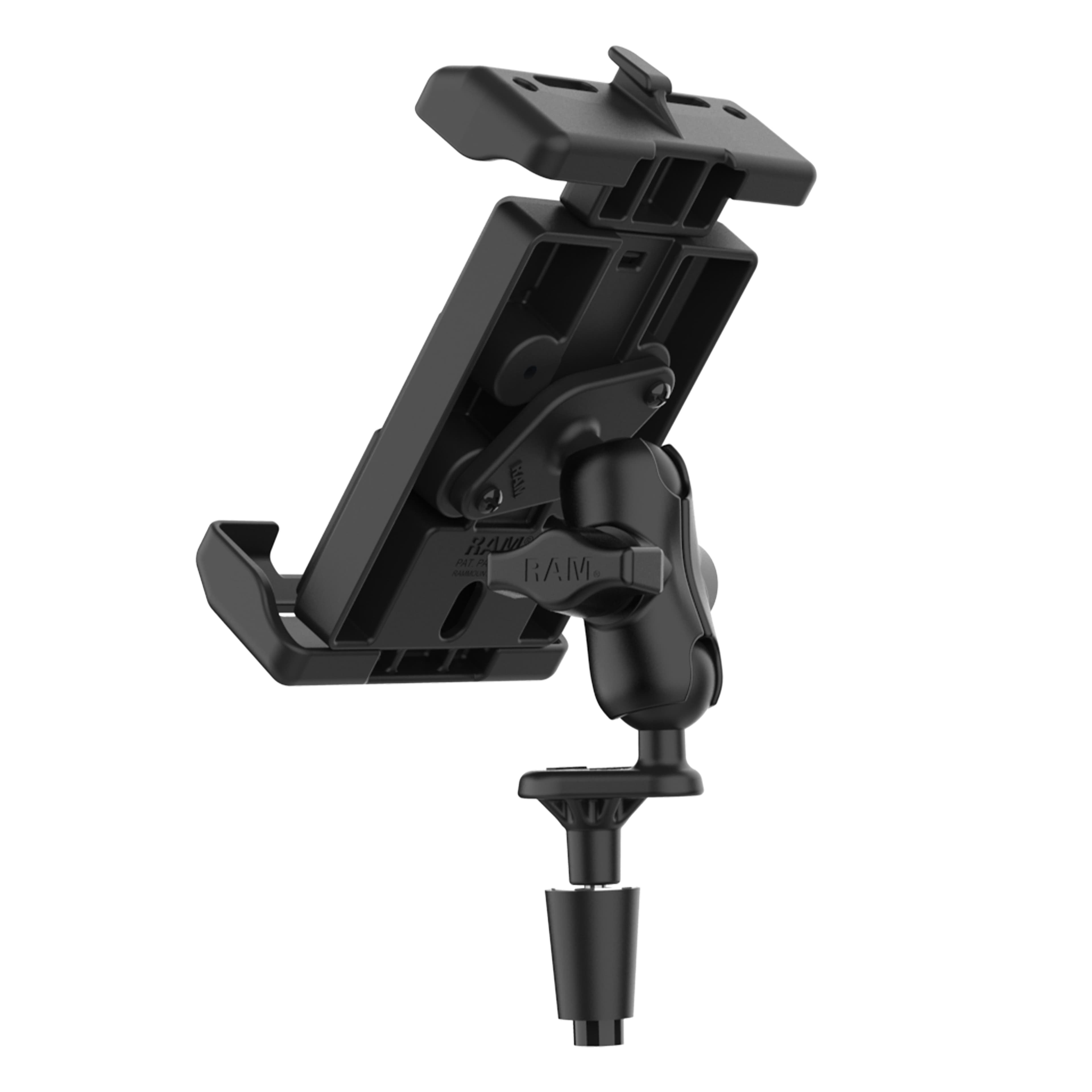 RAM® Quick-Grip™ Pro XL Phone Mount with Fork Stem Base - Short