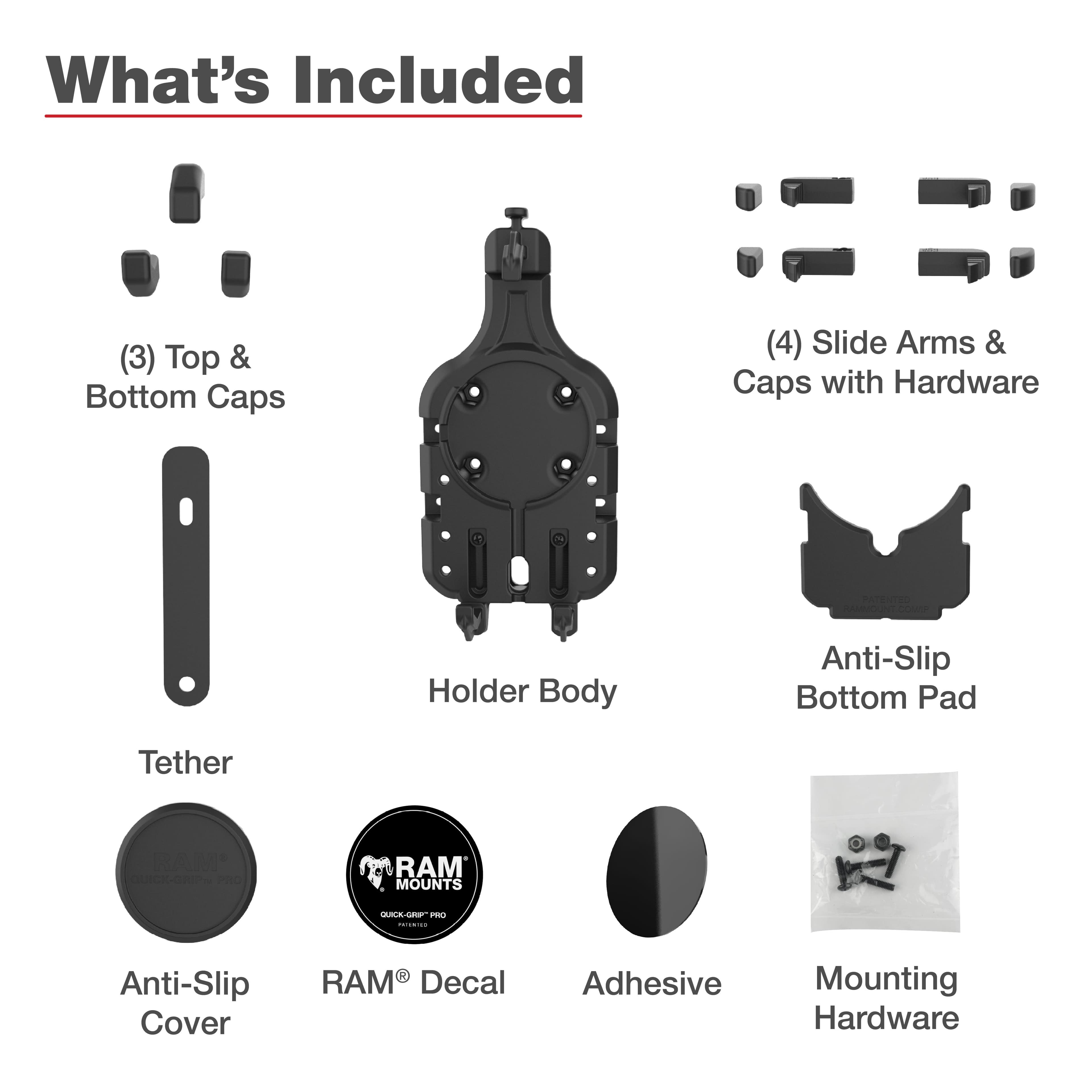 RAM® Quick-Grip™ Pro Phone Holder