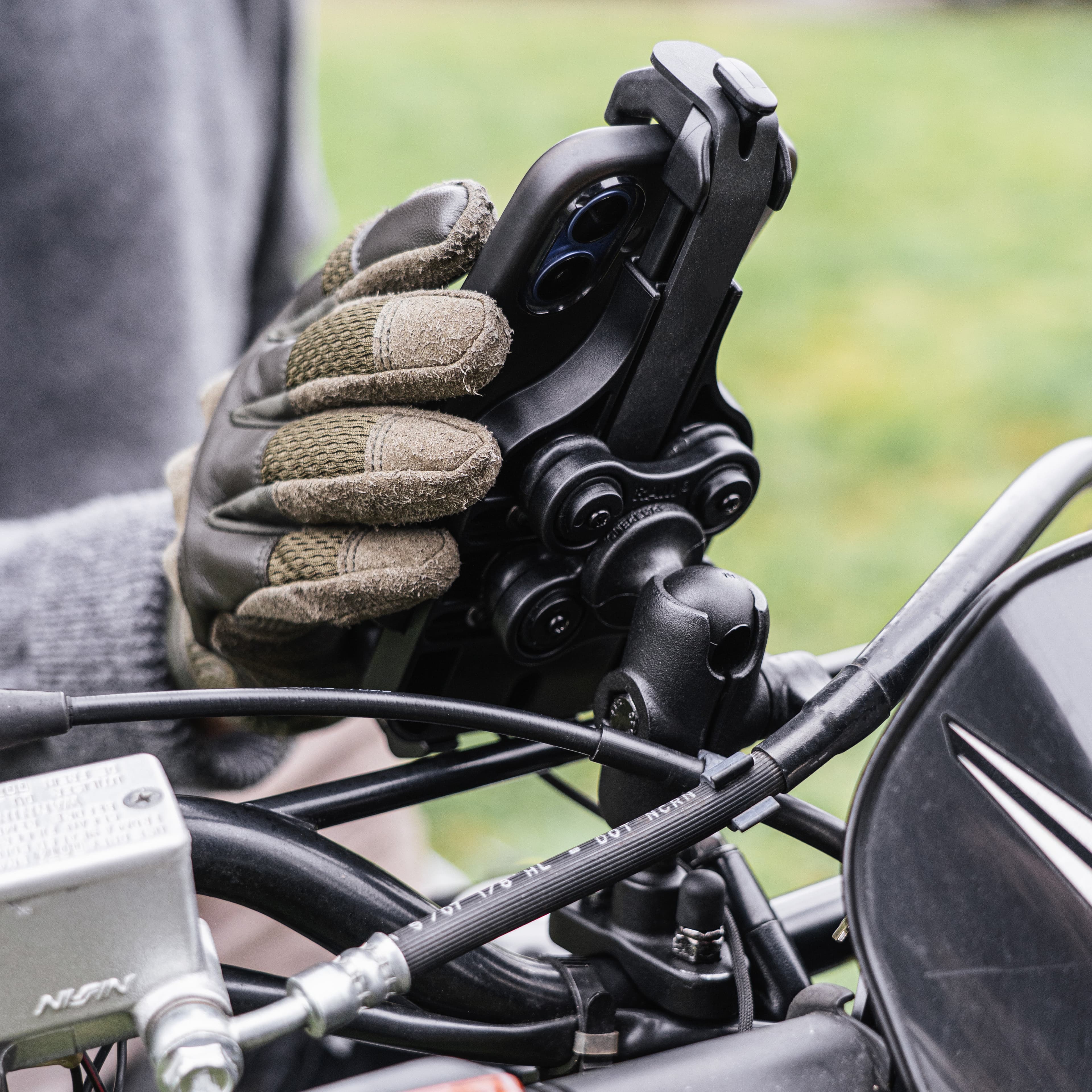RAM® Quick-Grip™ Pro Phone Holder with Ball & Vibration Damper
