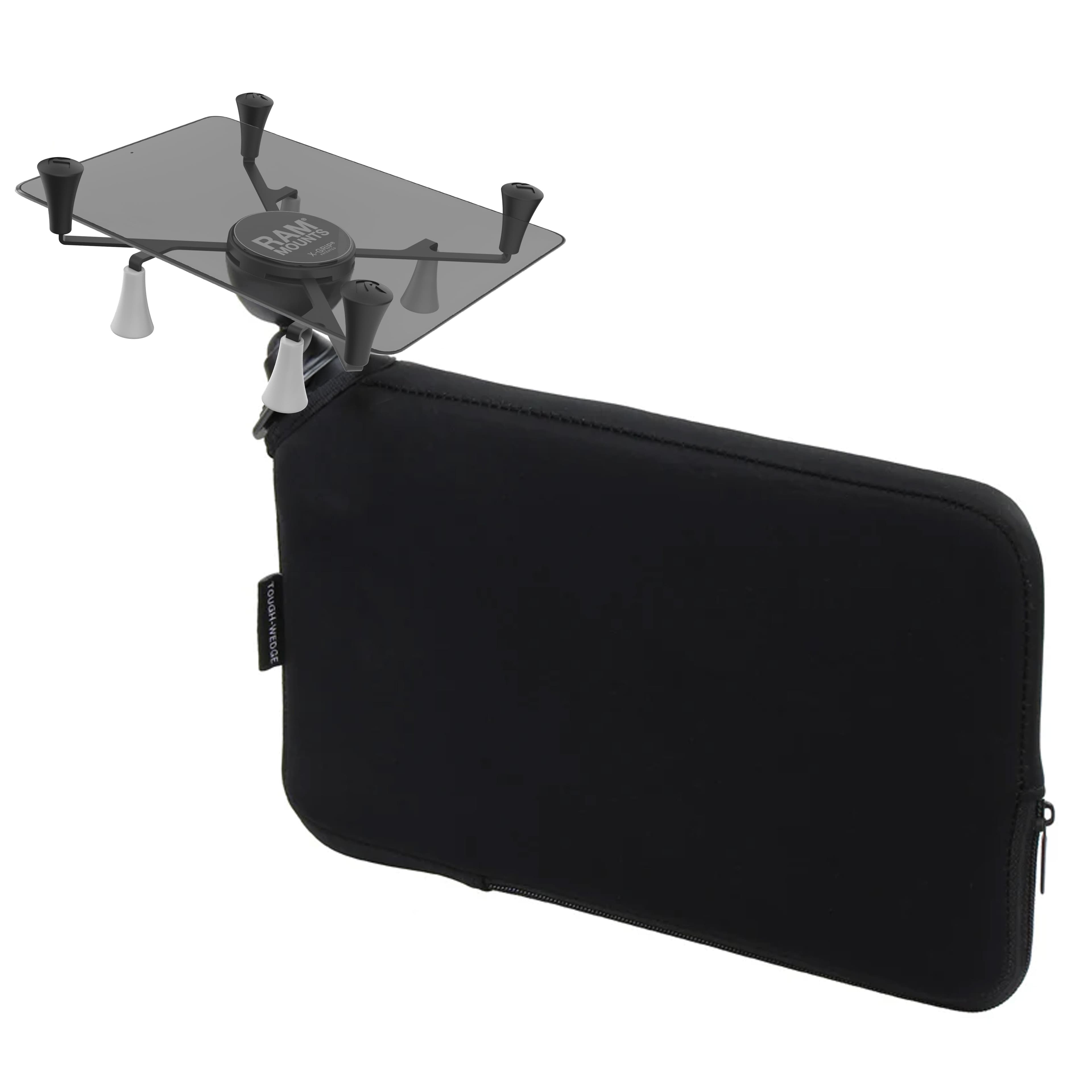 RAM® X-Grip® for 7-8" (20.3 cm) Tablets with RAM® Tough-Wedge™ Base