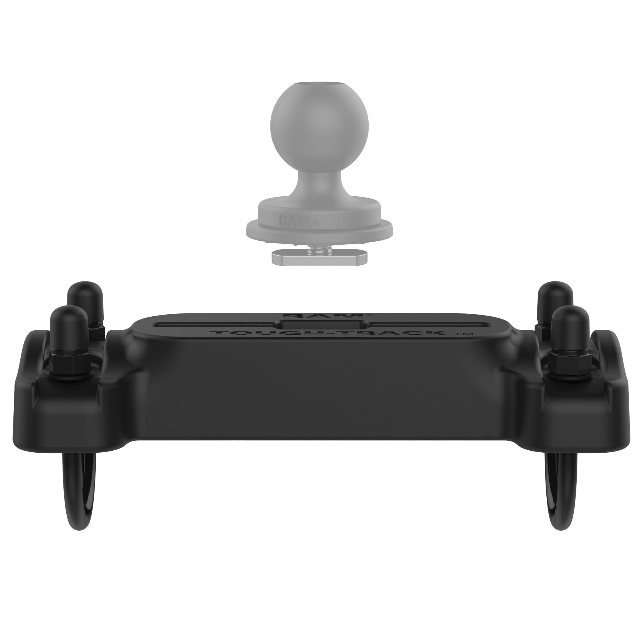 RAM® Tough-Track™ - 4" (10.2 cm) Track for 1 1/4" - 1 1/2" (38.1 mm) Rails