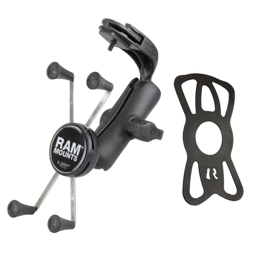 RAM® X-Grip™ Large Phone Mount with RAM® Mirror-Mate™ for GM Vehicles
