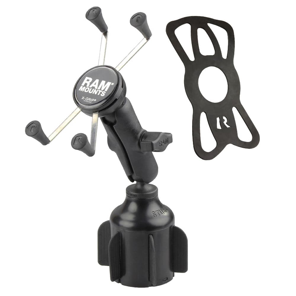 RAM® X-Grip® Large Phone Mount with RAM® Stubby™ Cup Holder Base