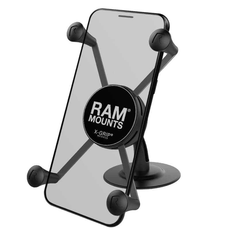 RAM® X-Grip® Large Phone Holder with Lil Buddy™ Adhesive Dash Mount