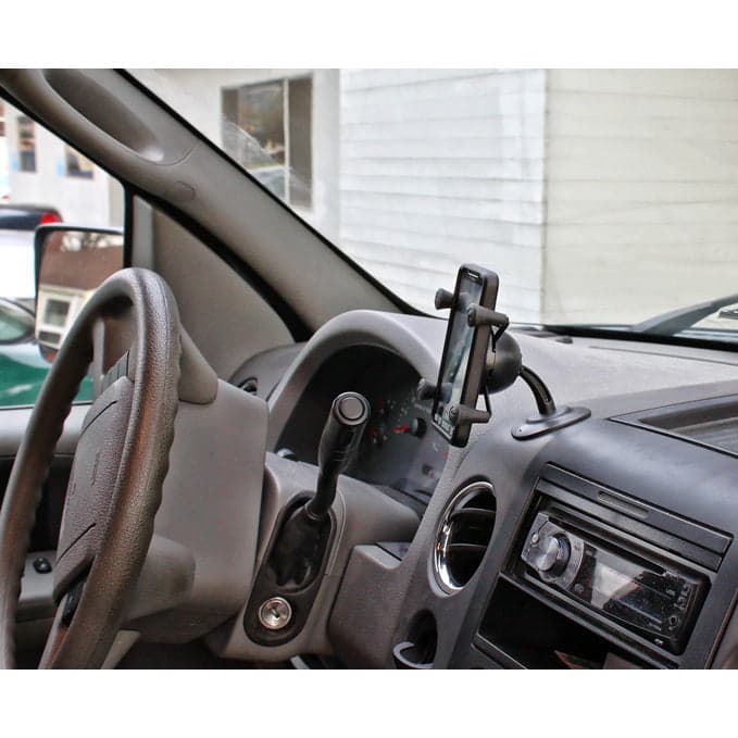 RAM® X-Grip® Phone Holder with Lil Buddy™ Adhesive Dash Mount