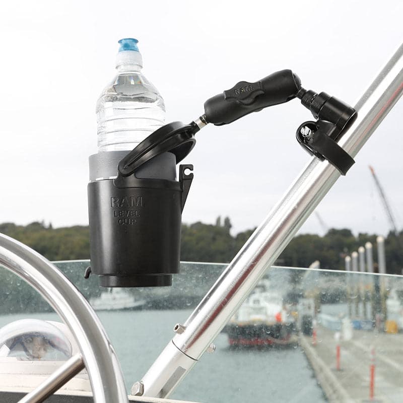 RAM® Level Cup™ 16oz (454 g) Drink Holder with Double Socket Arm