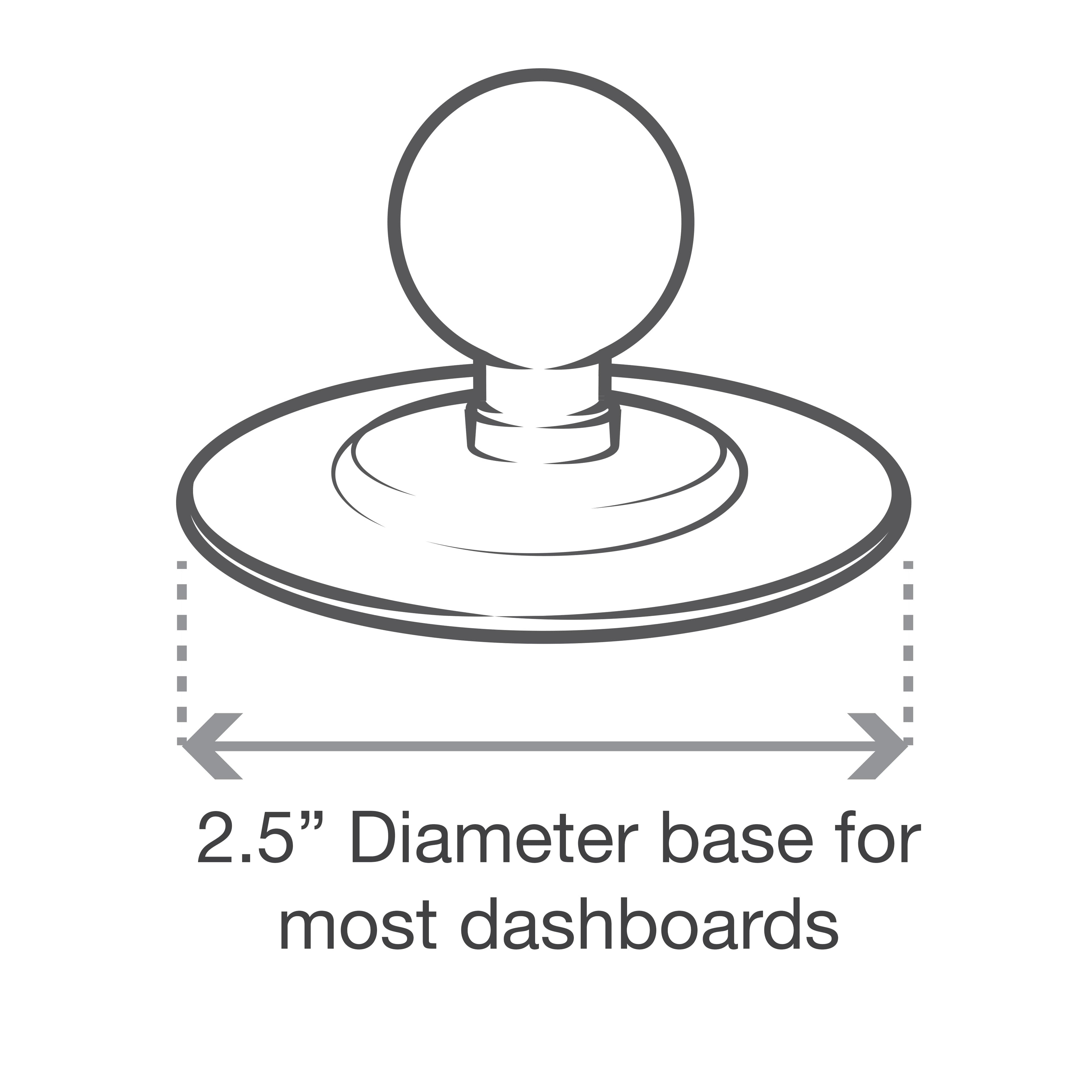 RAM® Flex Adhesive Ball Base