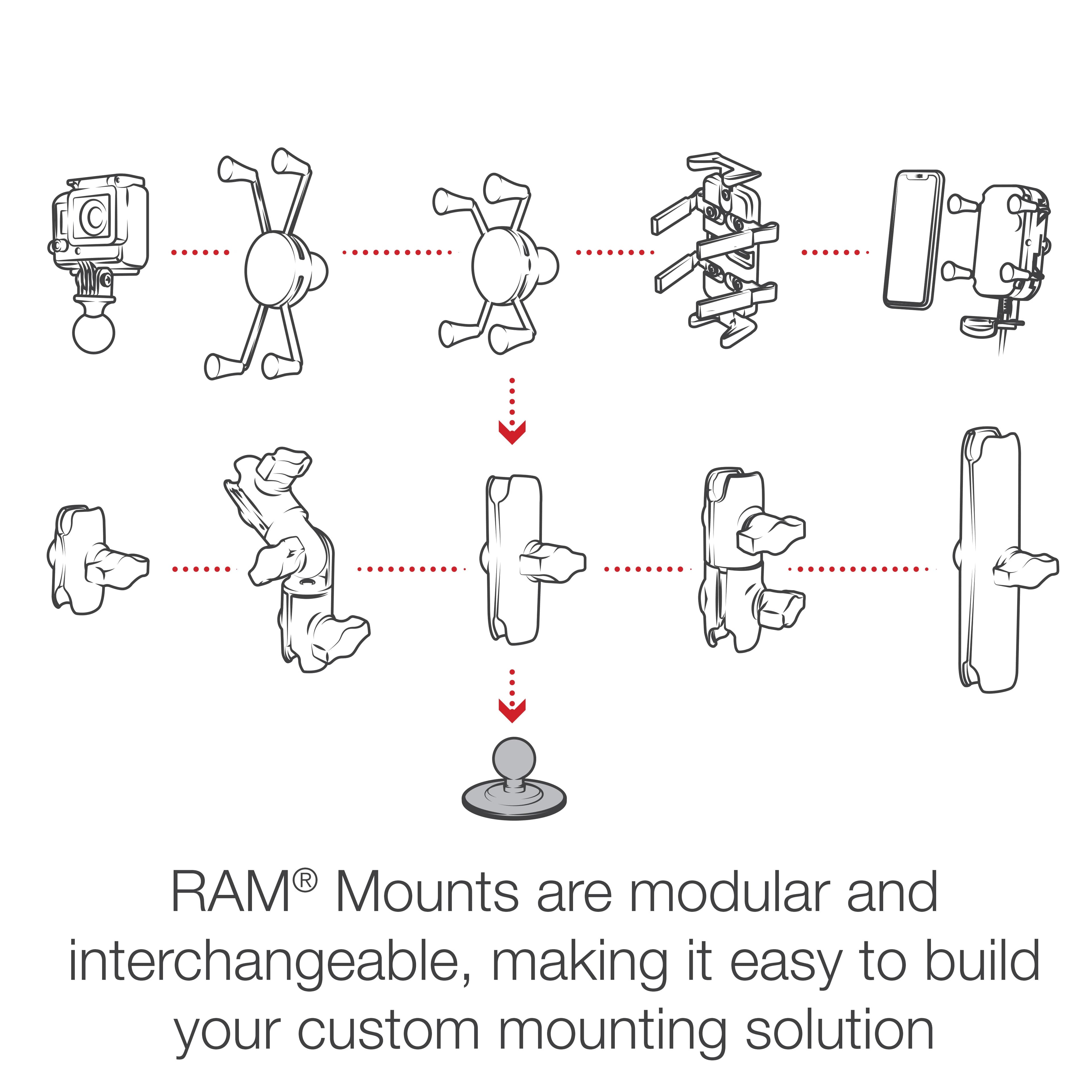 RAM® Flex Adhesive Ball Base