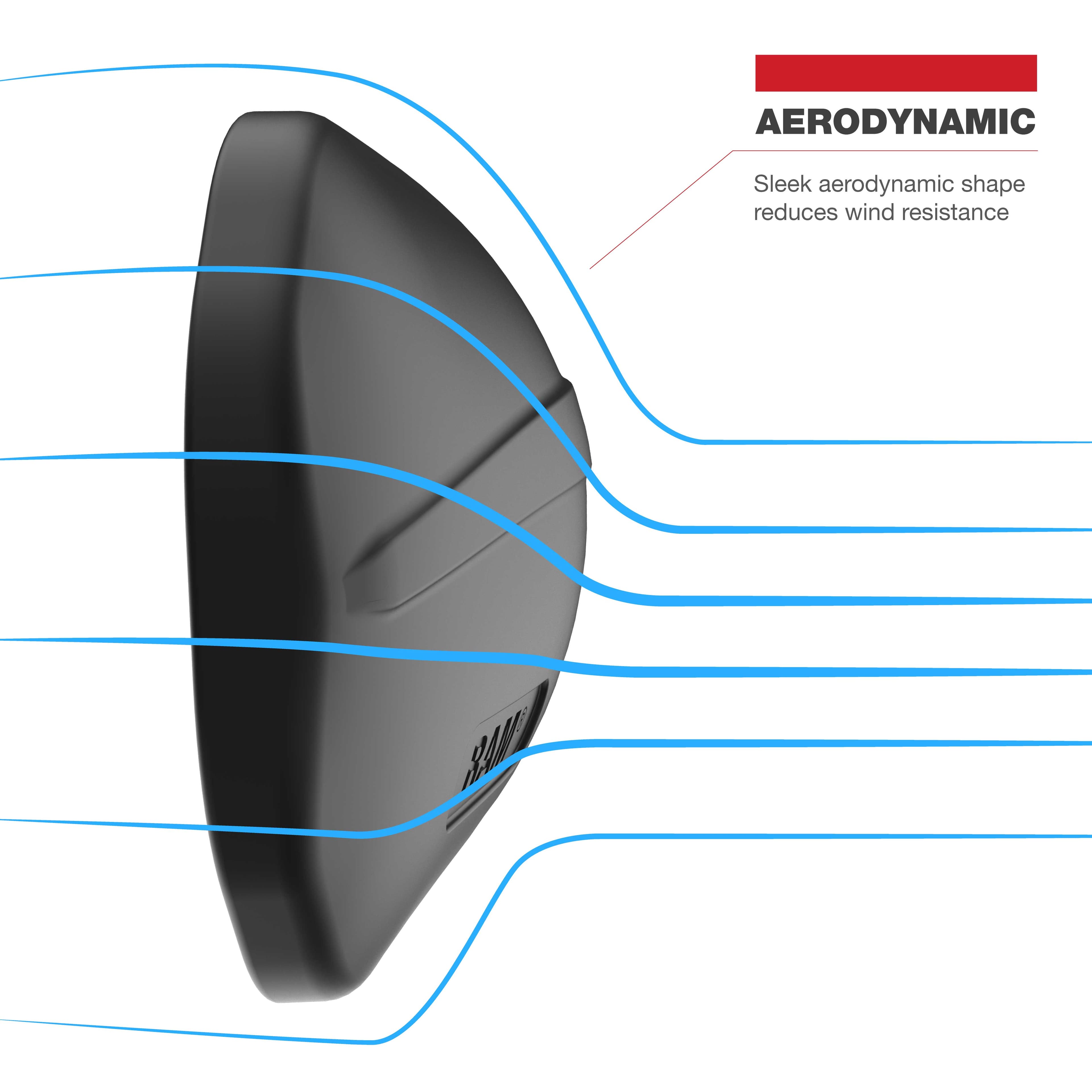RAM® Tough-Mirror™ Left Mirror without Ball