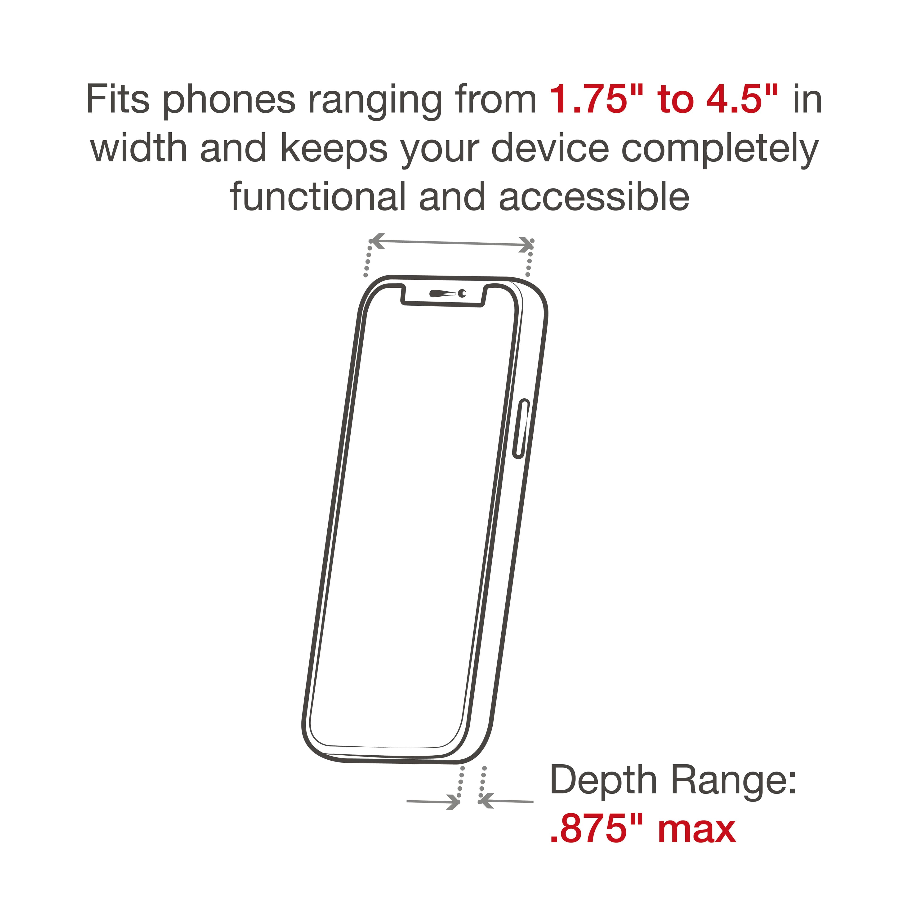 RAM® X-Grip® Large Phone Mount with RAM® Tough-Strap™ Handlebar Base