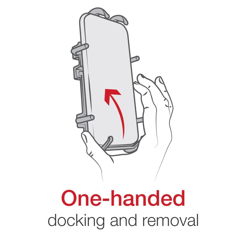 RAM® Quick-Grip™ Phone Mount with Diamond Base