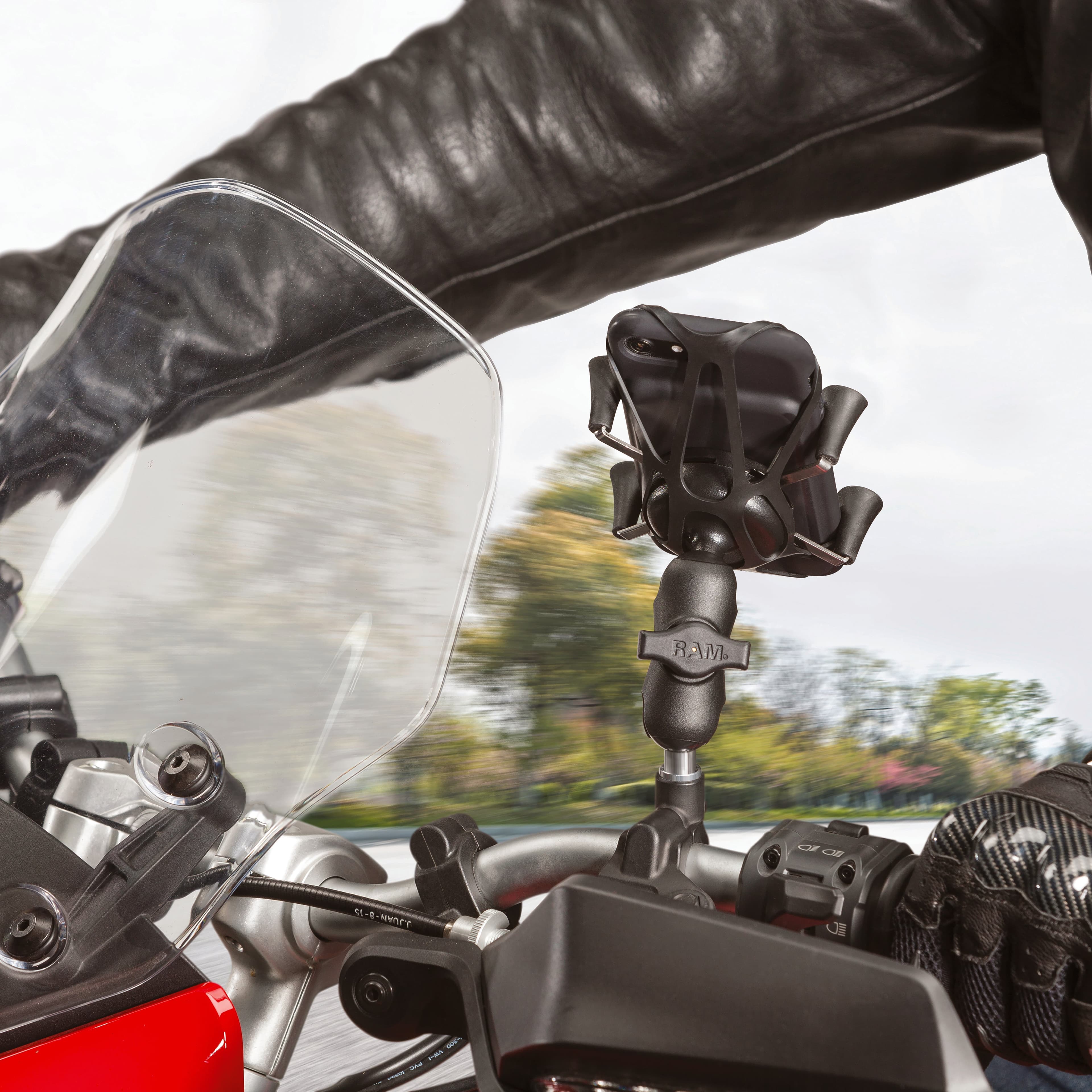 RAM® Composite Double Socket Arm - B Size Short